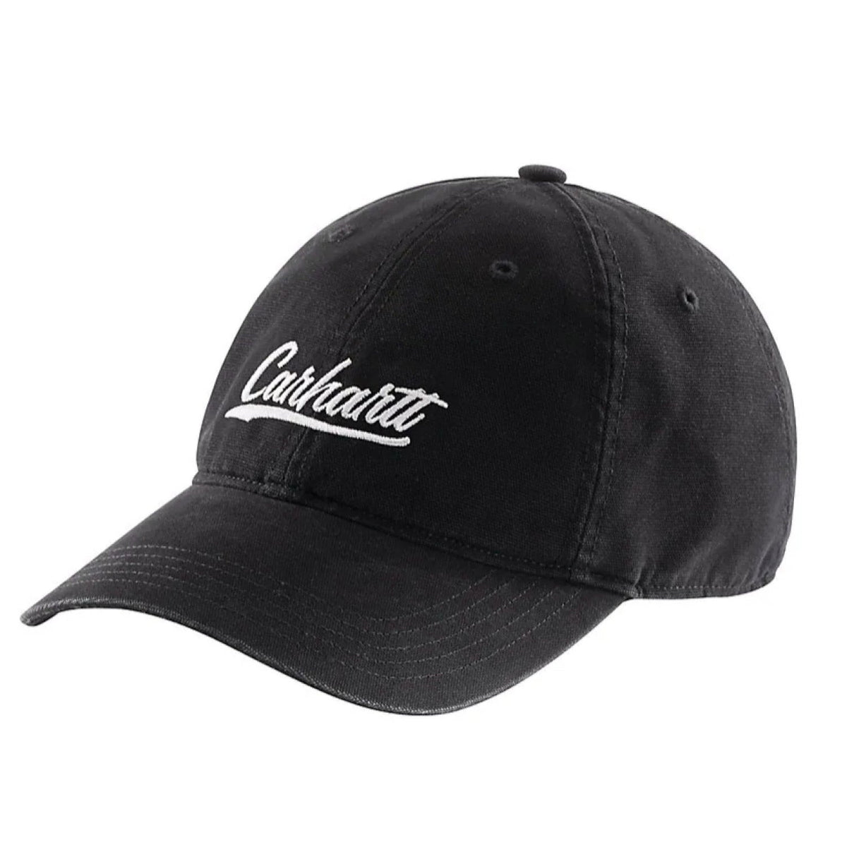 Carhartt Women's Canvas Script Graphic Cap Hats & Caps Carhartt Black OS