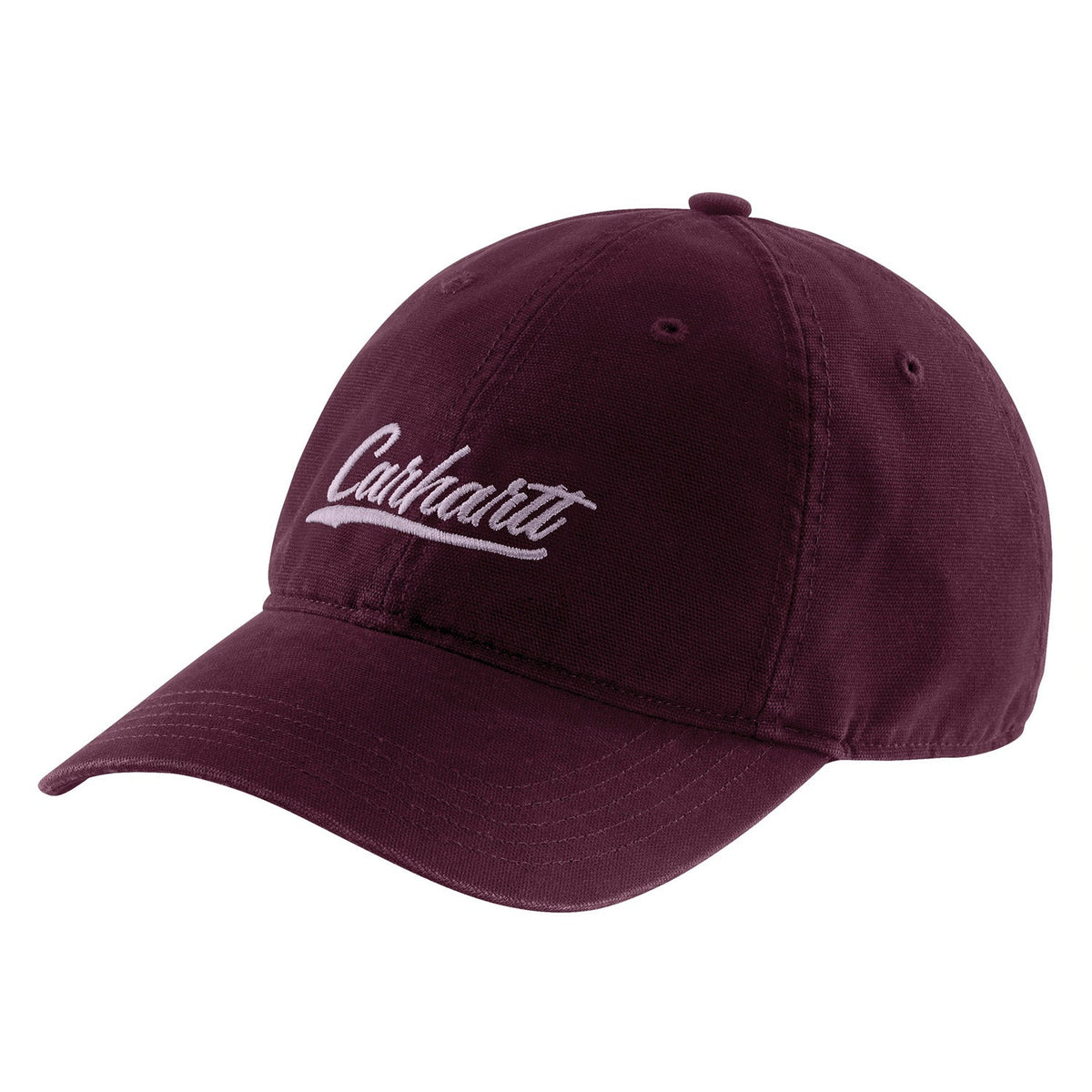 Carhartt Women's Canvas Script Graphic Cap Hats & Caps Carhartt Blackberry OS