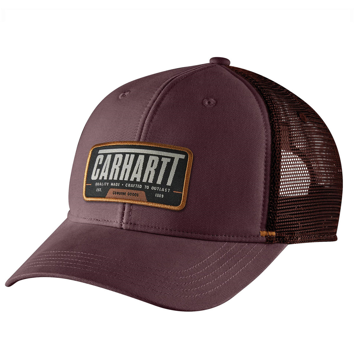 Carhartt Canvas Mesh-Back Outlast Patch Cap - Work World - Workwear, Work Boots, Safety Gear