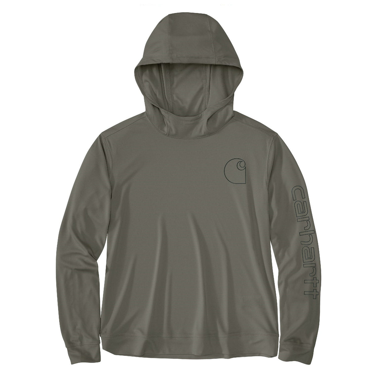 Carhartt Women's Force Sun Defender Relaxed Fit Long Sleeve Graphic Hooded T-Shirt - Work World - Workwear, Work Boots, Safety Gear