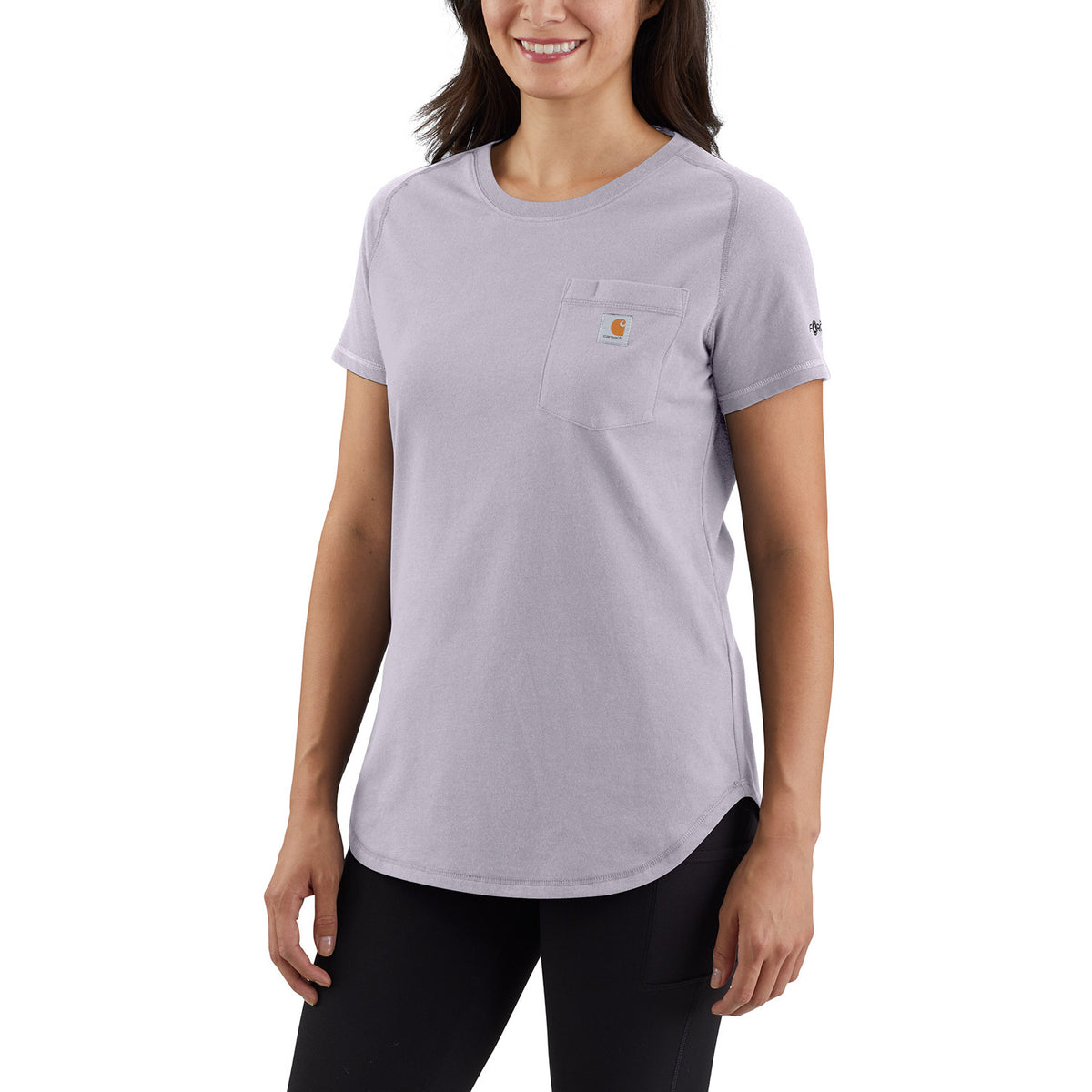 Carhartt Women&#39;s Force® Relaxed Fit Midweight Pocket T-Shirt - Work World - Workwear, Work Boots, Safety Gear