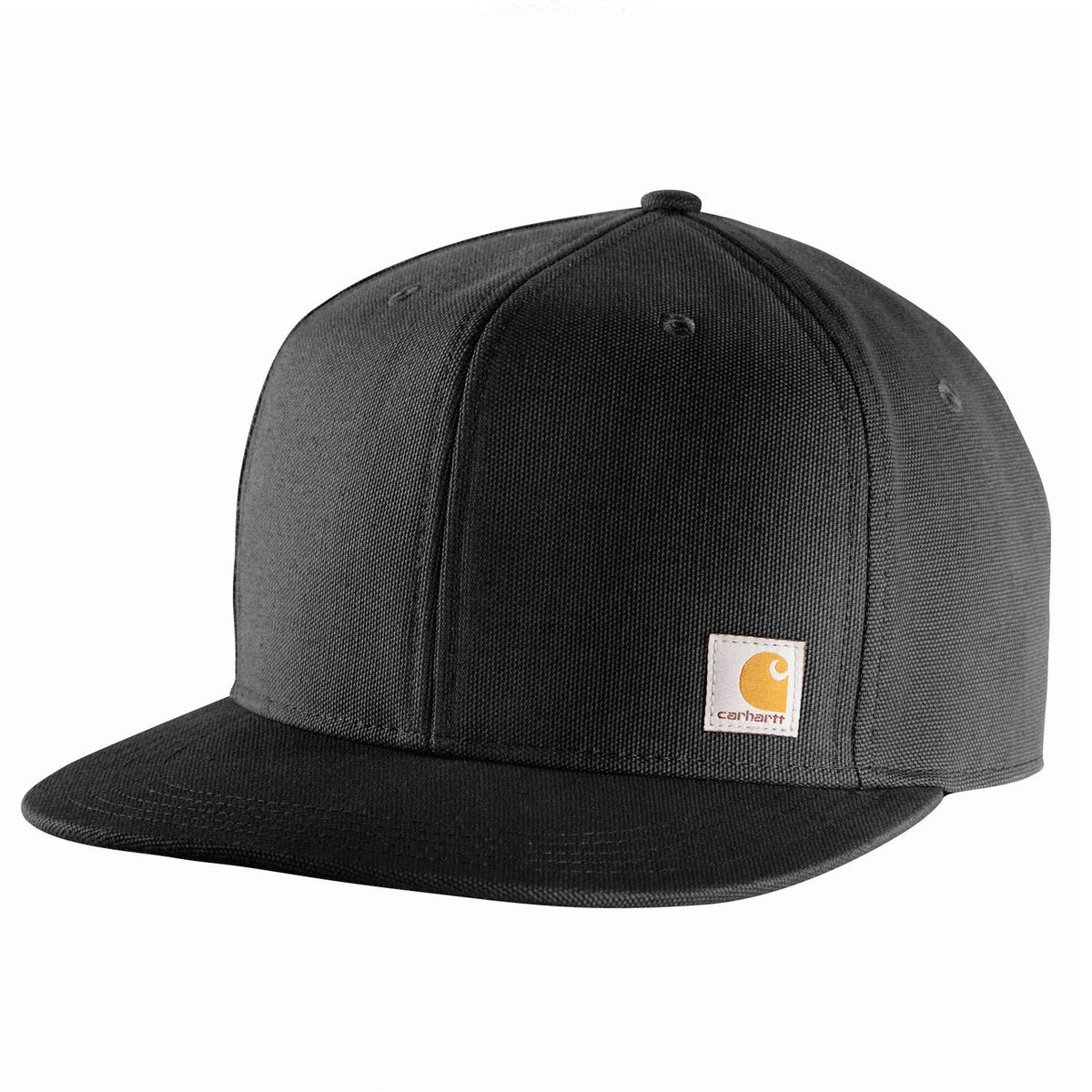 Carhartt Firm Duck Flat Brim Cap Hats & Caps Carhartt Black OS