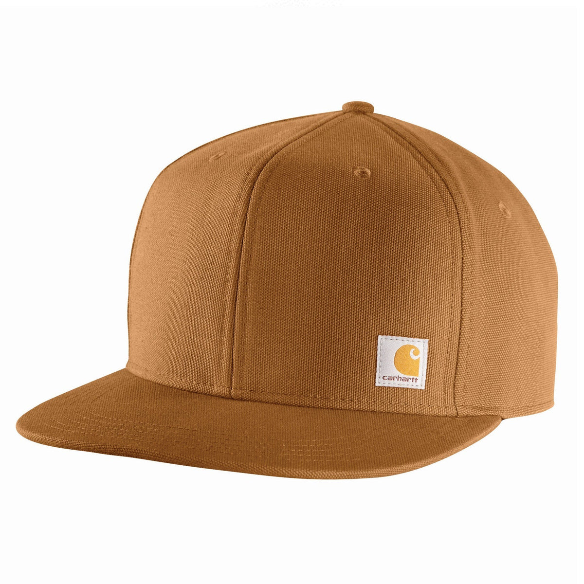Carhartt Firm Duck Flat Brim Cap Hats & Caps Carhartt Carhartt Brown OS