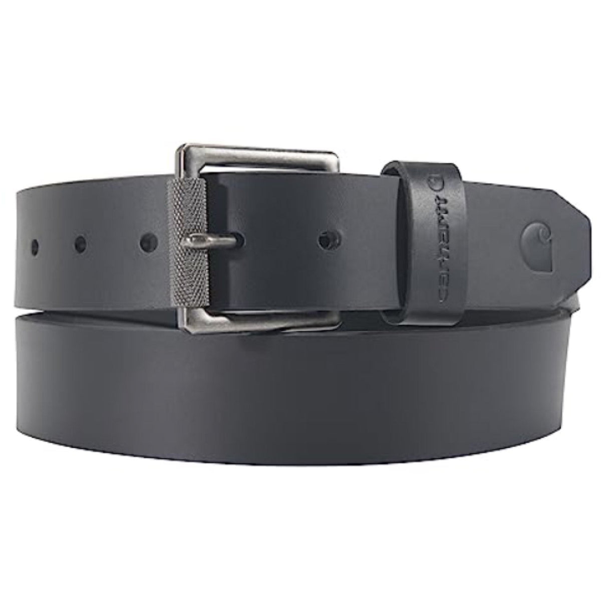 Carhartt Men's Bridle Leather Roller Buckle 1.5" Belt Belts & Suspenders Carhartt Black/Black 32