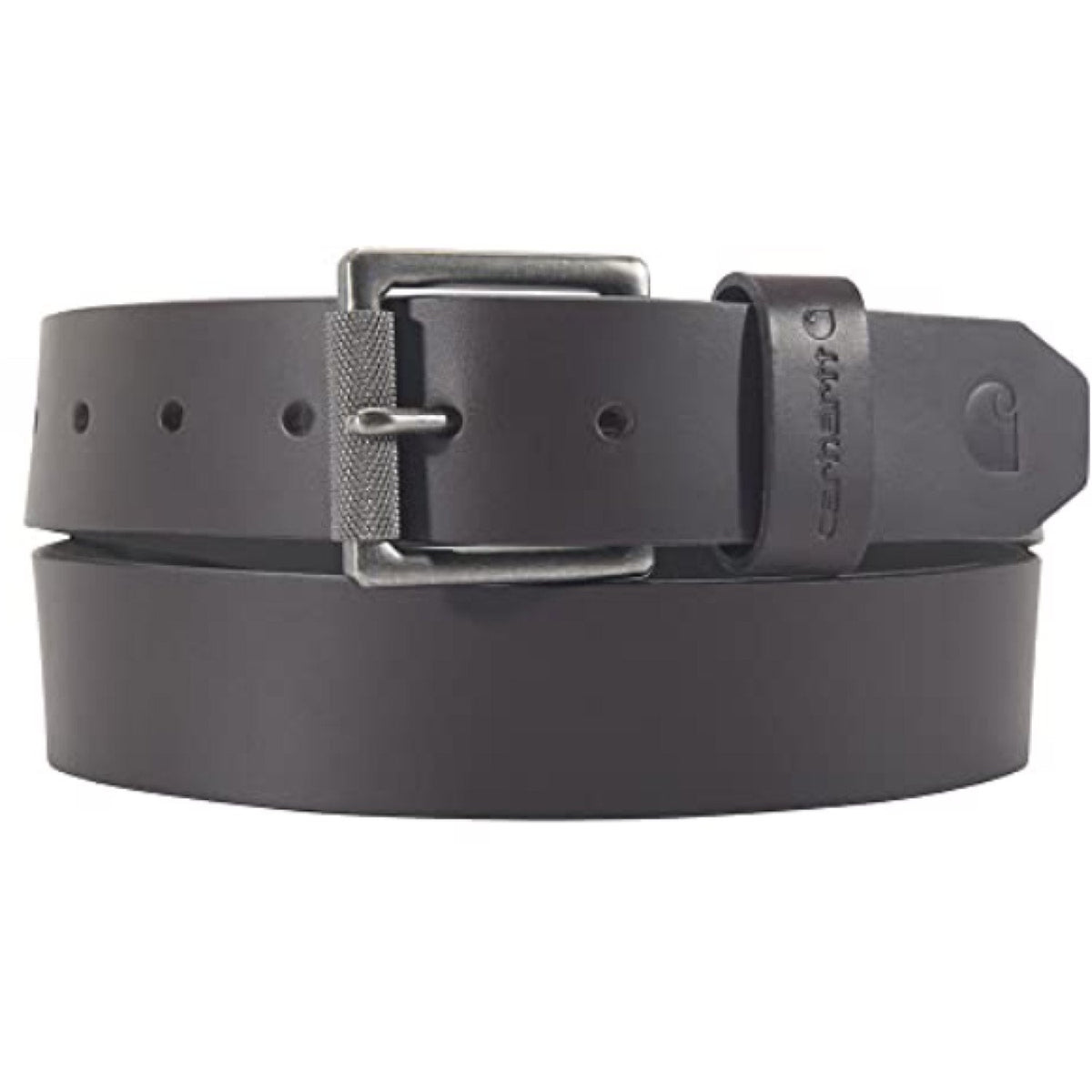 Carhartt Men's Bridle Leather Roller Buckle 1.5" Belt Belts & Suspenders Carhartt Brown 32