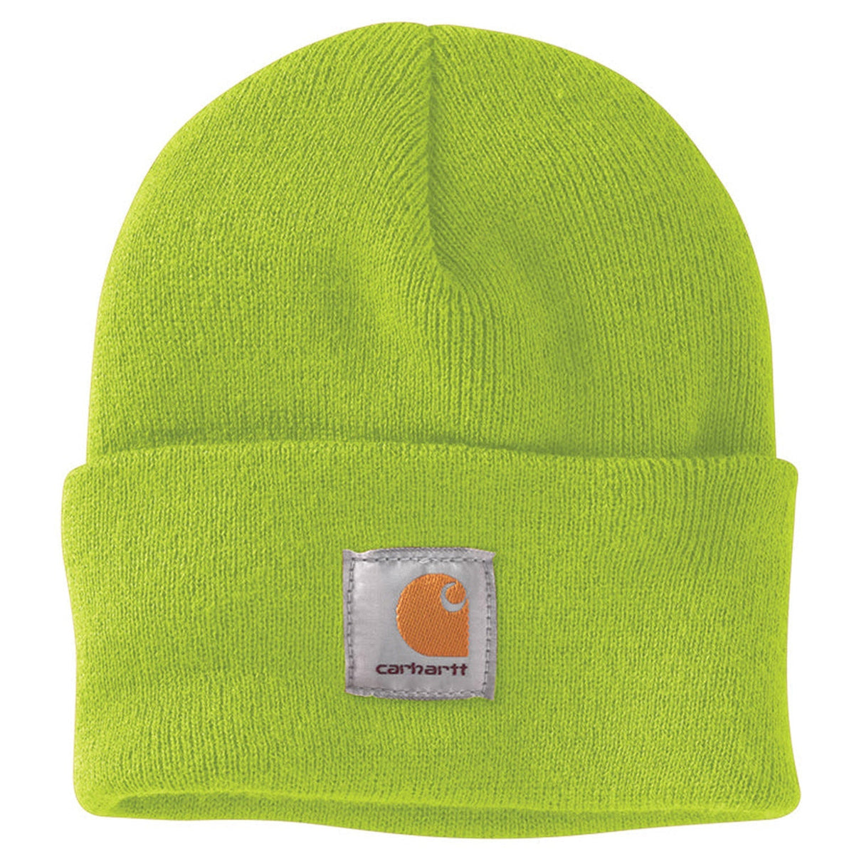 Carhartt A18 Knit Cuffed Beanie Hats & Caps Carhartt Brite Lime OS