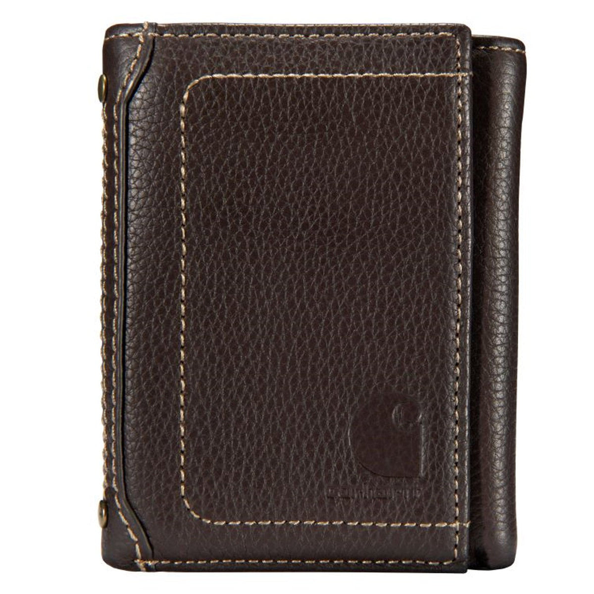 Carhartt Men's Tri-Fold Wallet Wallets Carhartt Brown OS