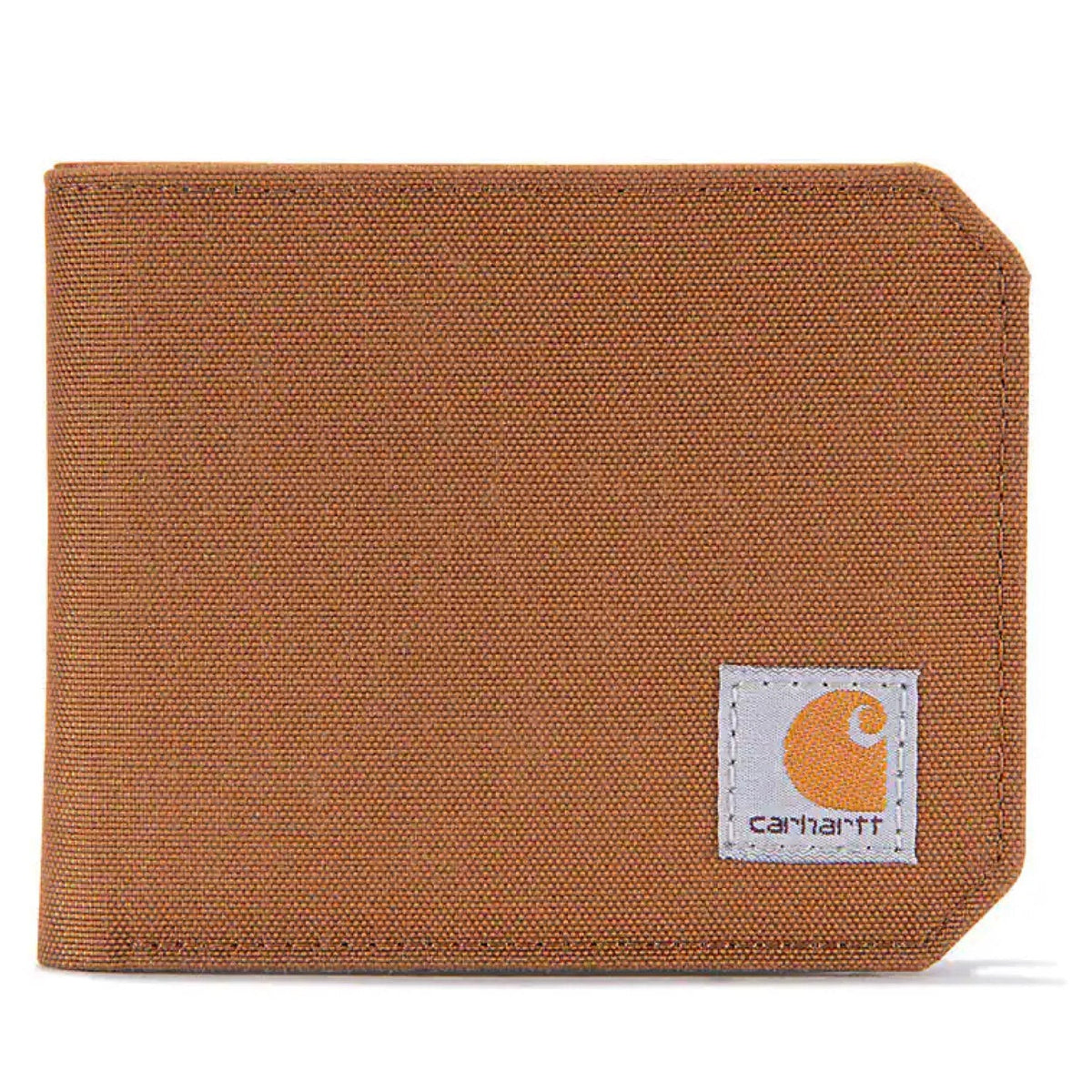 Carhartt Men's Nylon Duck Bifold Wallet Wallets Carhartt Carhartt Brown OS