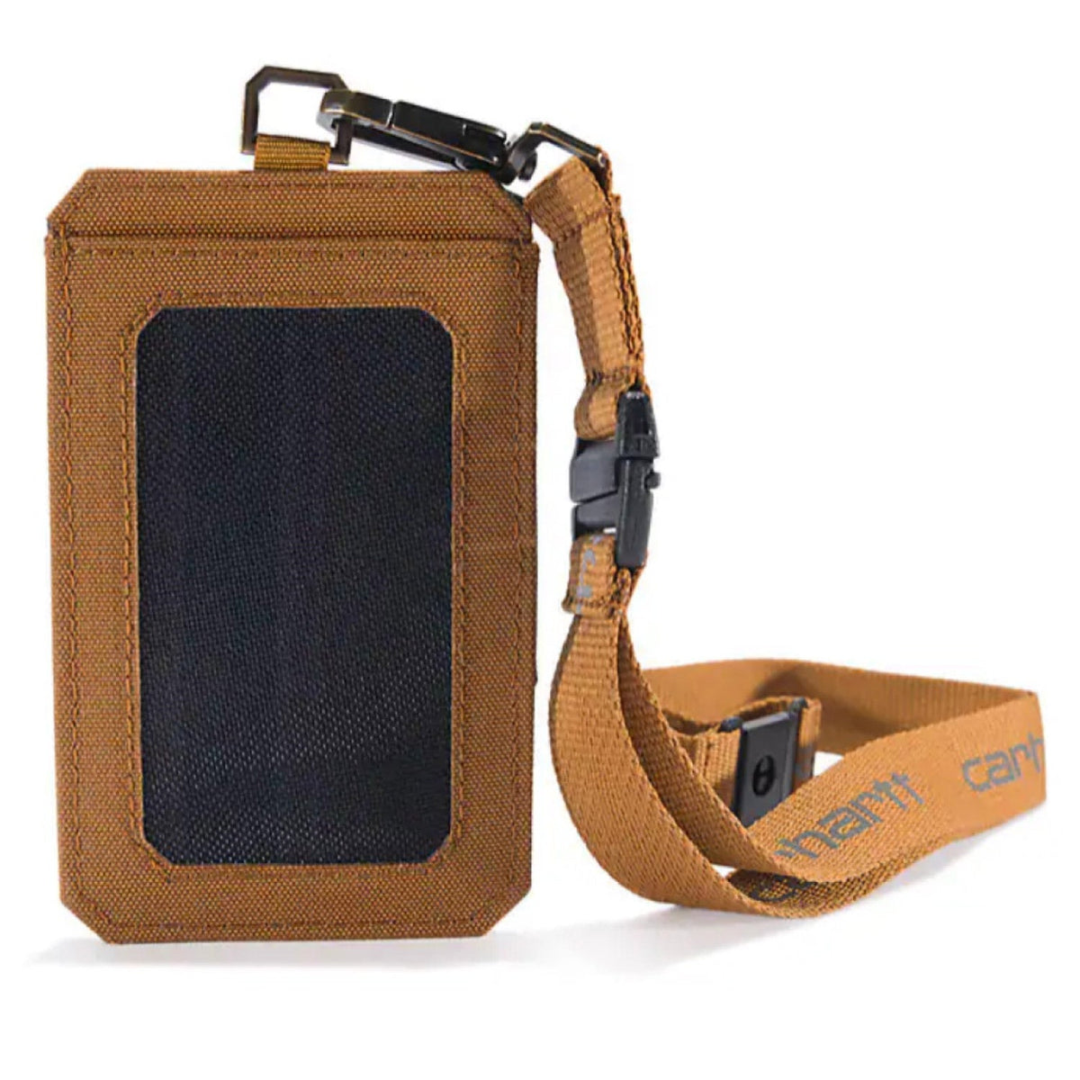 Carhartt Nylon Duck Water Resistant ID Holder + Lanyard Gadgets Carhartt Carhartt Brown OS