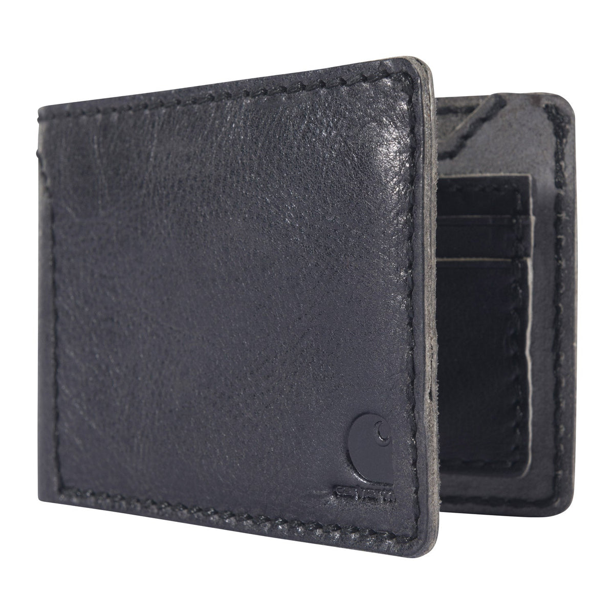 Carhartt Men's Patina Leather Bifold Wallet Wallets Carhartt