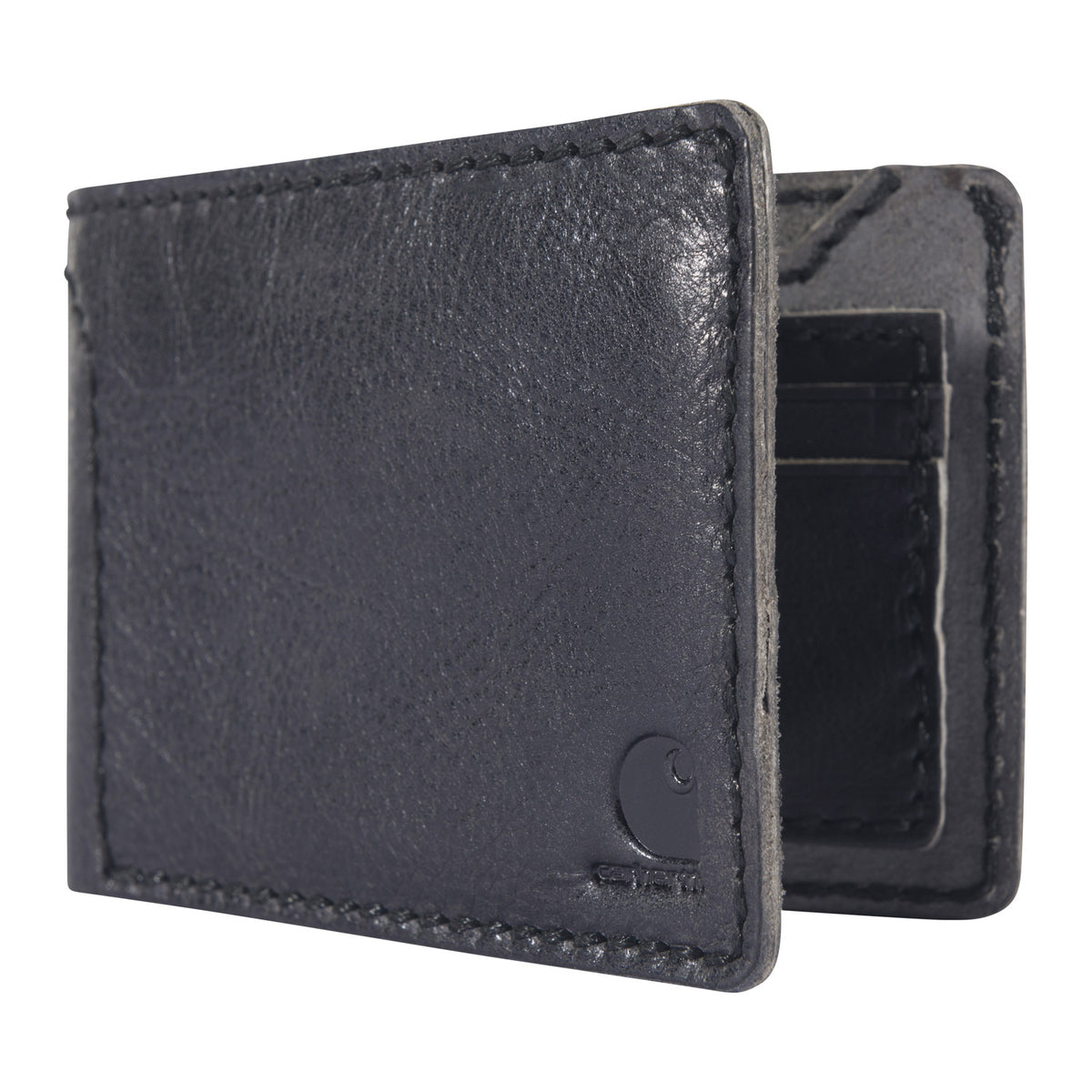 Carhartt Men&#39;s Patina Leather Bifold Wallet - Work World - Workwear, Work Boots, Safety Gear