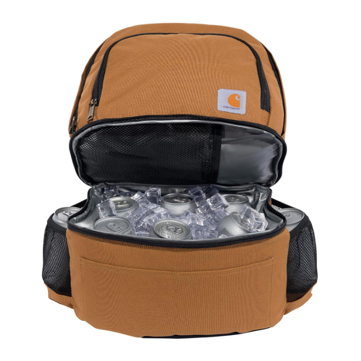 Carhartt Insulated 24 Can Two Compartment Cooler Backpack - Work World - Workwear, Work Boots, Safety Gear