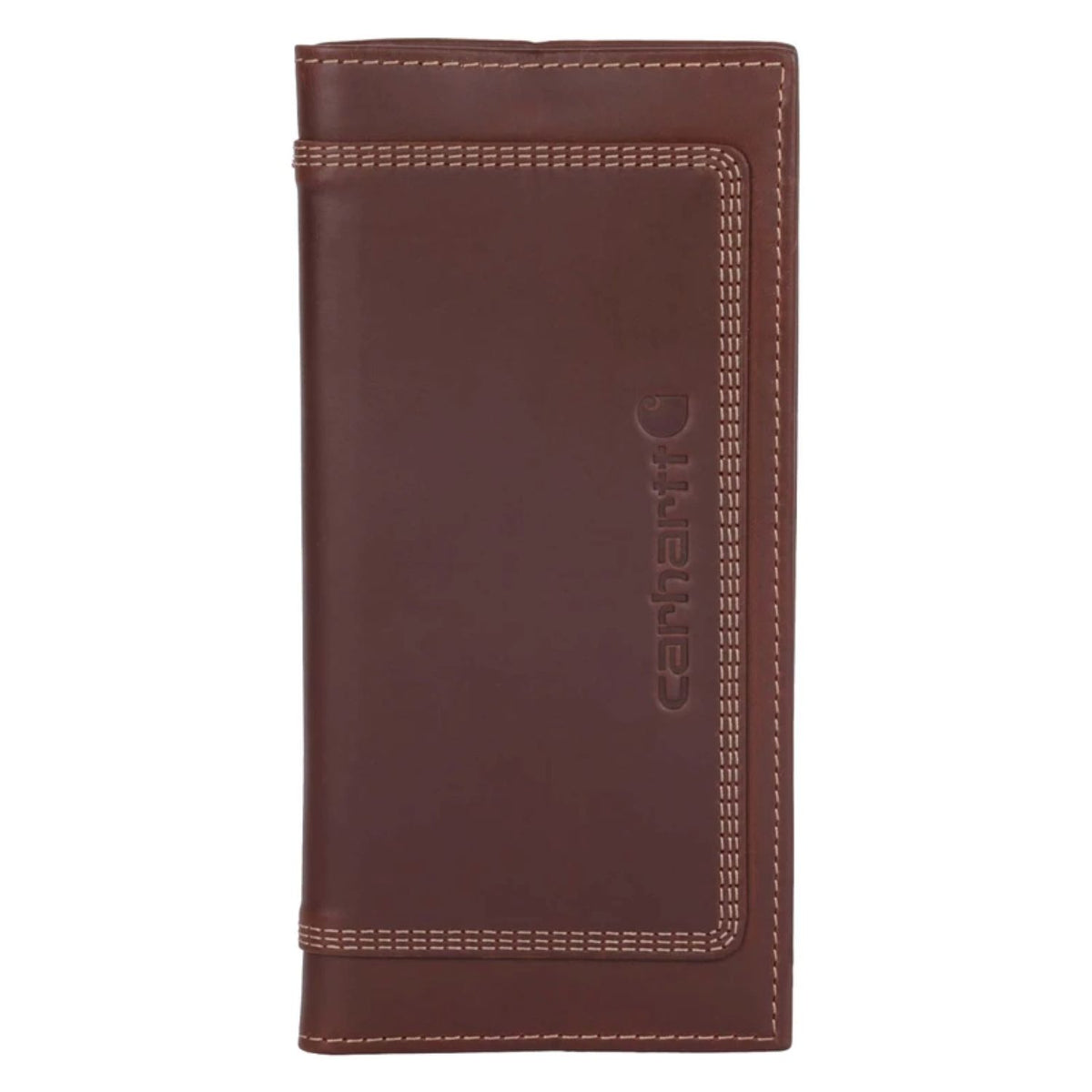 Carhartt Men's Leather Triple Stitched Rodeo Wallet