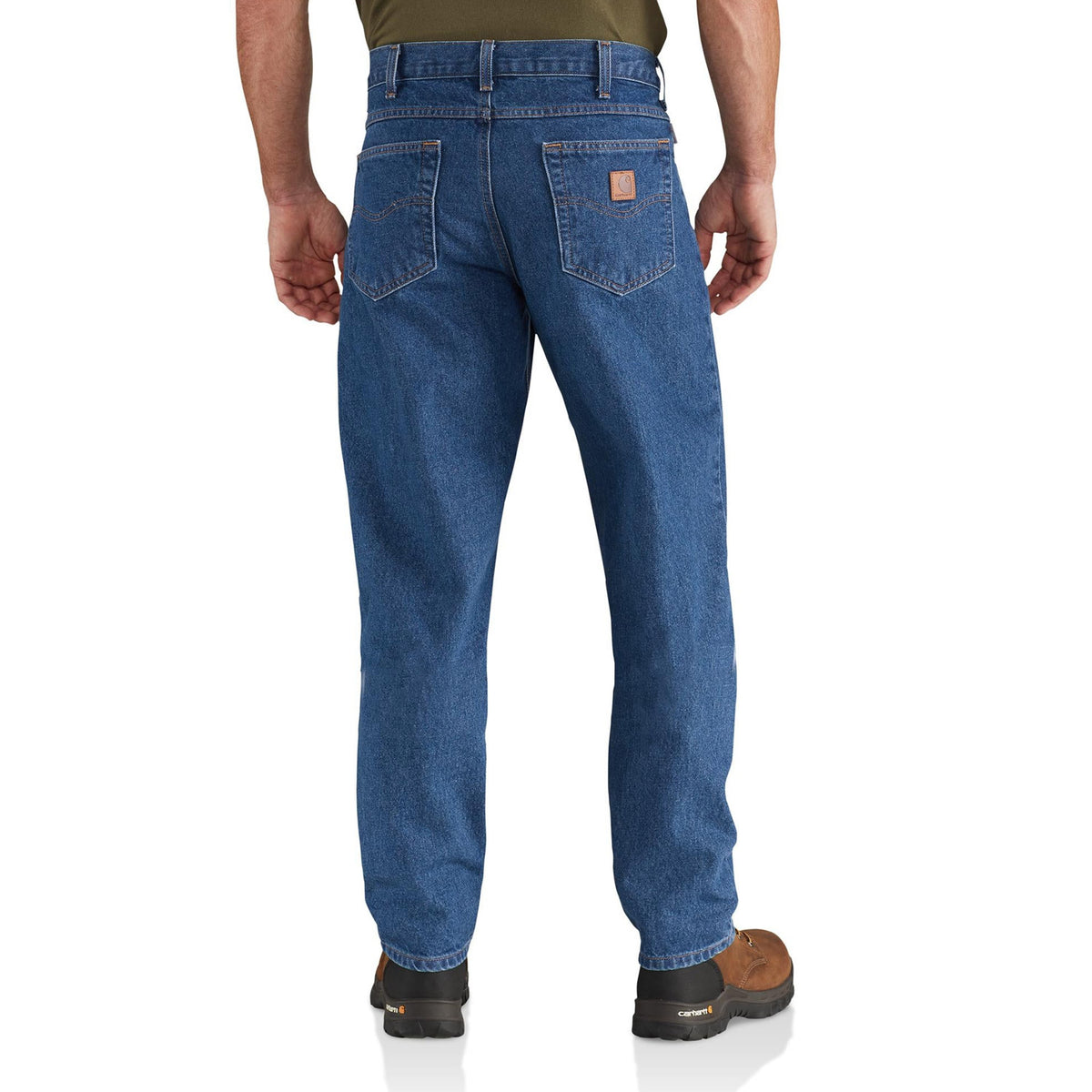 Carhartt Men&#39;s Relaxed Fit Tapered Leg Jean_Darkstone - Work World - Workwear, Work Boots, Safety Gear