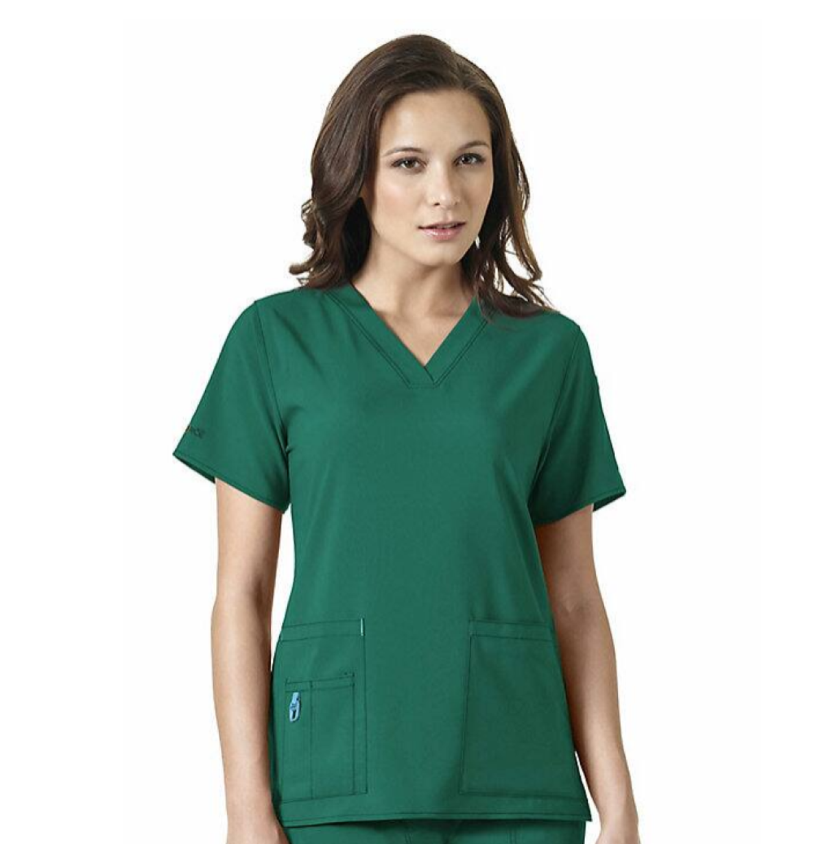 Carhartt Women&#39;s Cross-Flex V-Neck Media Scrub Top - Work World - Workwear, Work Boots, Safety Gear