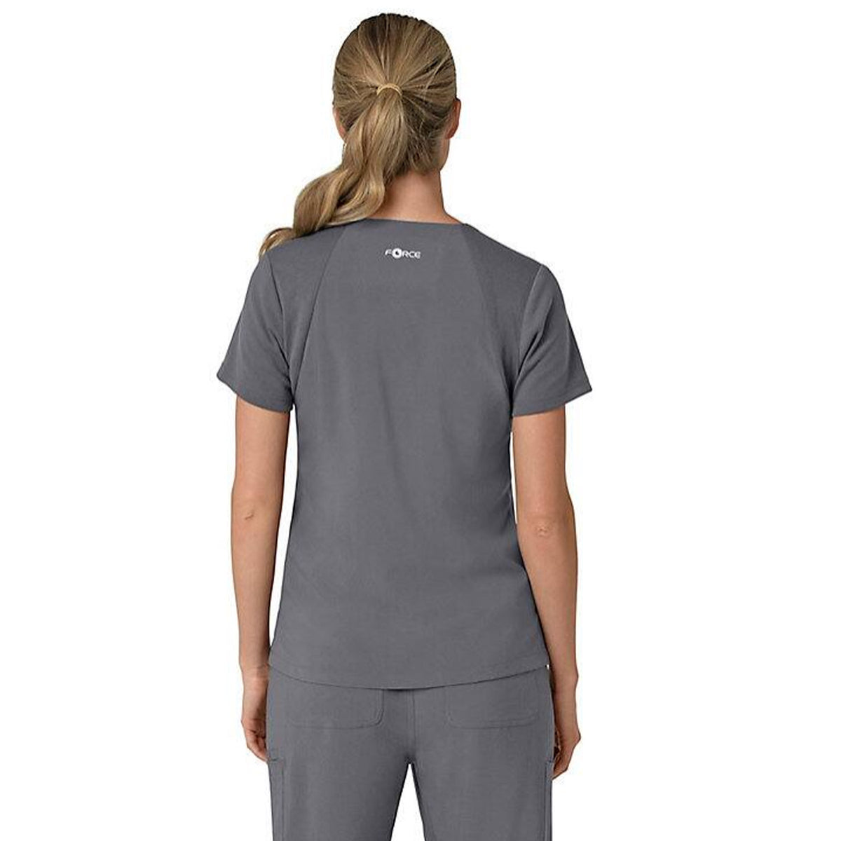 Carhartt Women&#39;s Force Flex Panel V-Neck Scrub Top - Work World - Workwear, Work Boots, Safety Gear