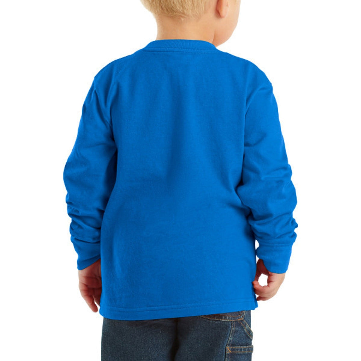 Carhartt Boys' Chest Pocket Logo Graphic Long Sleeve T-Shirt T-Shirts Carhartt