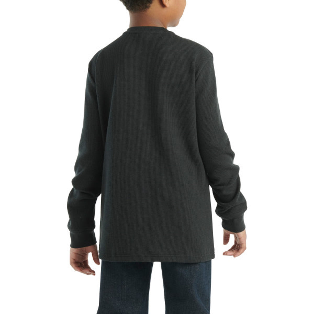 Carhartt Boys&#39; Logo Chest Pocket Long Sleeve Henley T-Shirt - Work World - Workwear, Work Boots, Safety Gear