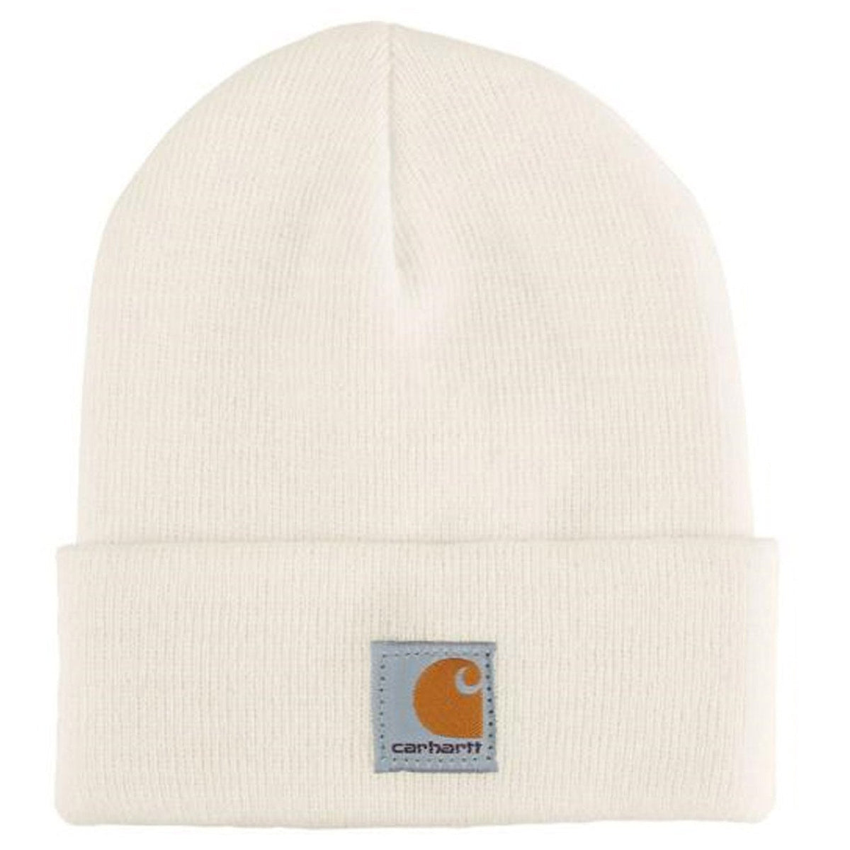 Carhartt Kids' Acrylic Rib-Knit Watch Hat Hats & Caps Carhartt Marshmallow Child/Youth