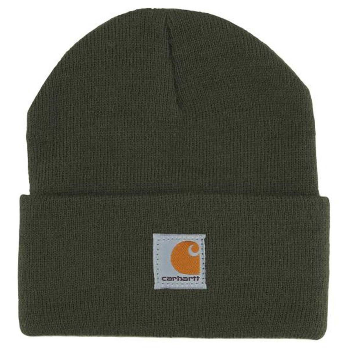 Carhartt Kids' Acrylic Rib-Knit Watch Hat Hats & Caps Carhartt Olive Child/Youth