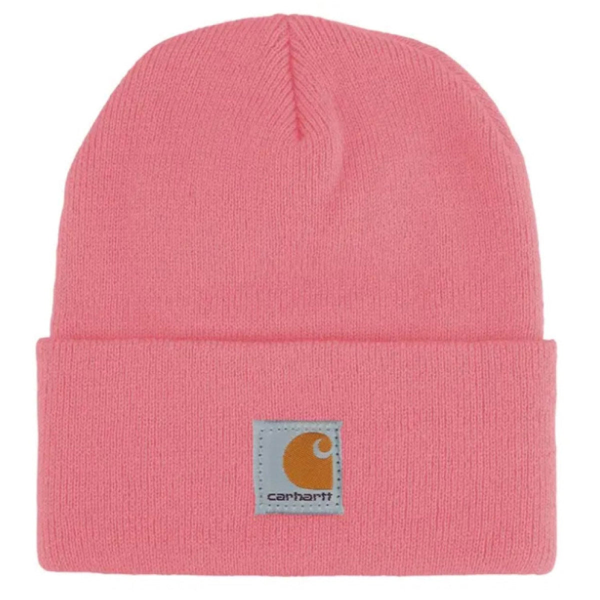 Carhartt Kids' Acrylic Rib-Knit Watch Hat Hats & Caps Carhartt Pink Lemonade Child/Youth