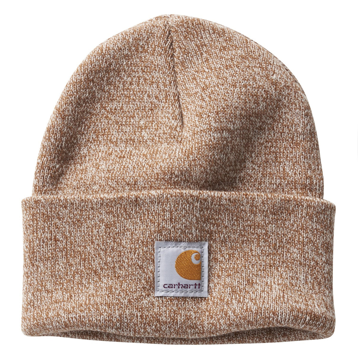 Carhartt Kids' Marled Acrylic Knit Beanie Hats & Caps Carhartt Copper/Natural Toddler
