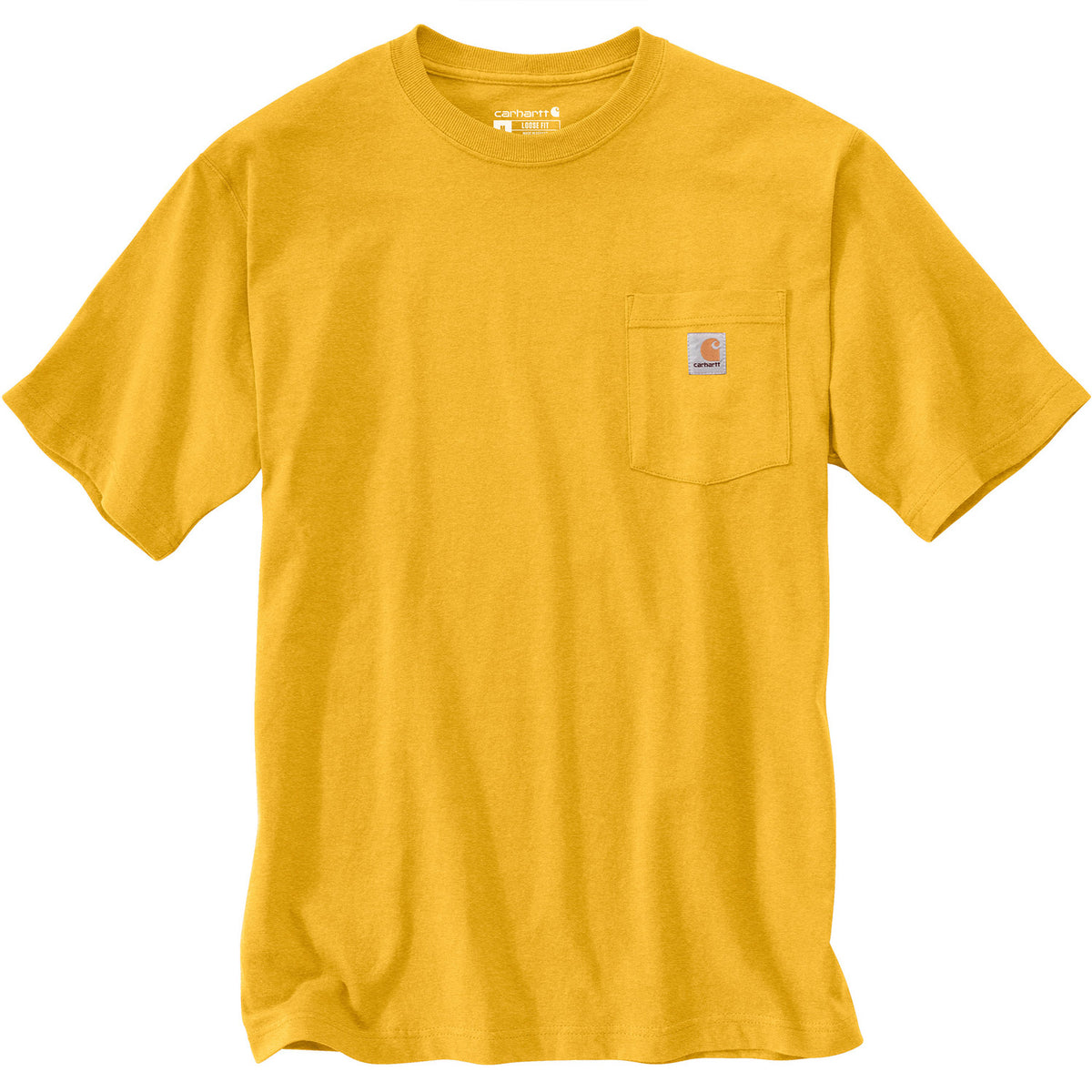 Carhartt Men&#39;s Short Sleeve Pocket T-Shirt_Honeycomb Heather - Work World - Workwear, Work Boots, Safety Gear