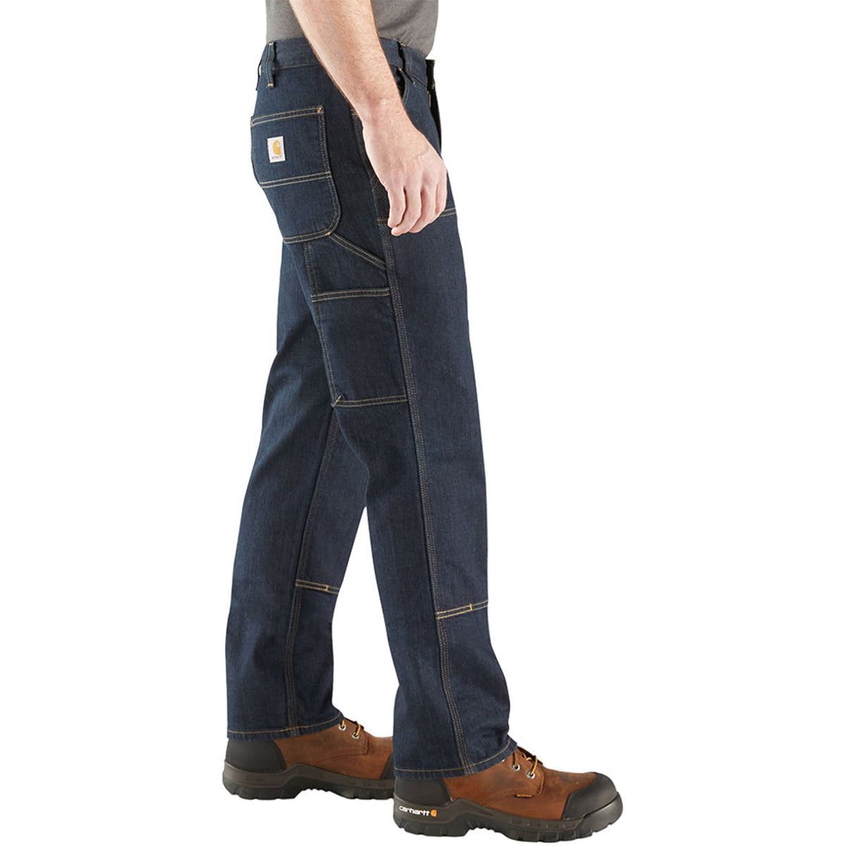 Carhartt Men's Rugged Flex® Relaxed Fit Double-Front Utility Jean Pants Carhartt