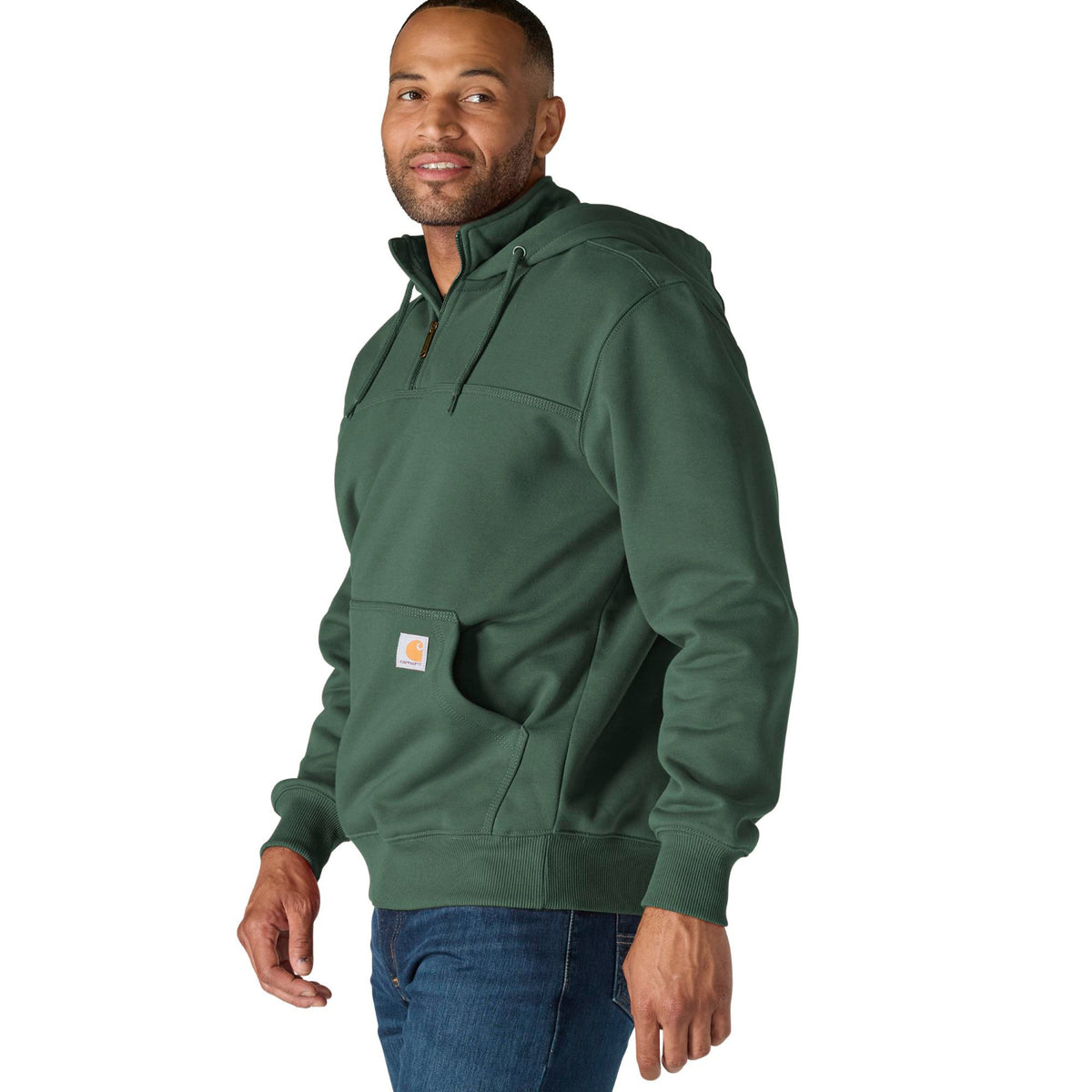 Carhartt Men's Rain Defender® Loose Fit Heavyweight Quarter-Zip Sweatshirt Sweatshirts & Hoodies Carhartt