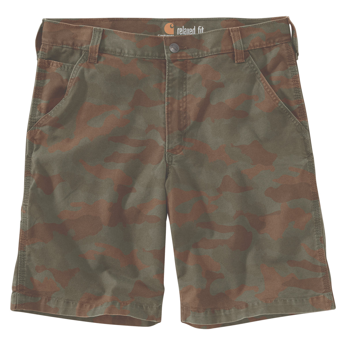 Carhartt Men's Rugged Flex® 10" Rigby Short Shorts Carhartt Army Green Camo 28