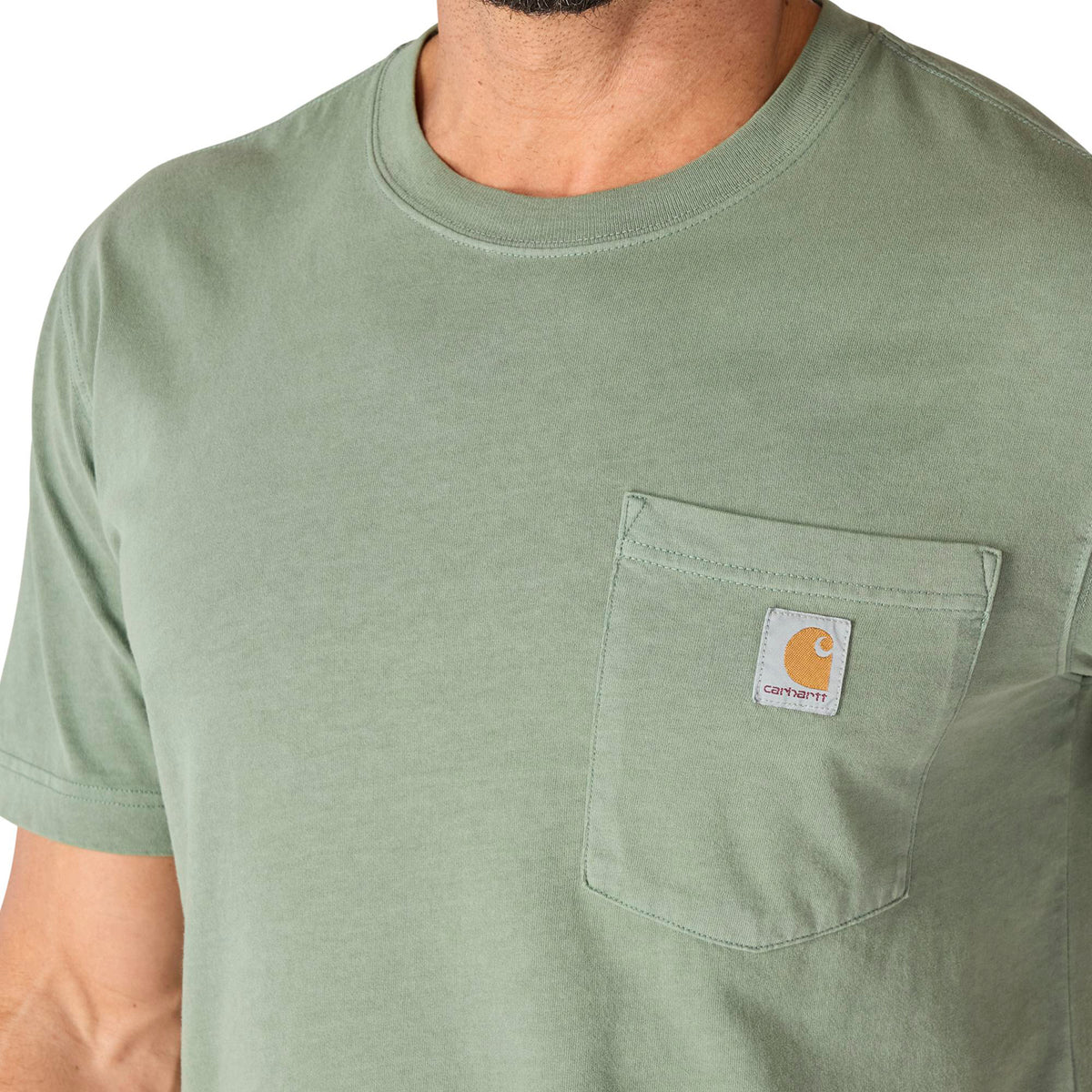 Carhartt Men's Re-Engineered Garment Dyed Pocket Short Sleeve T-Shirt- - Work World - Workwear, Work Boots, Safety Gear