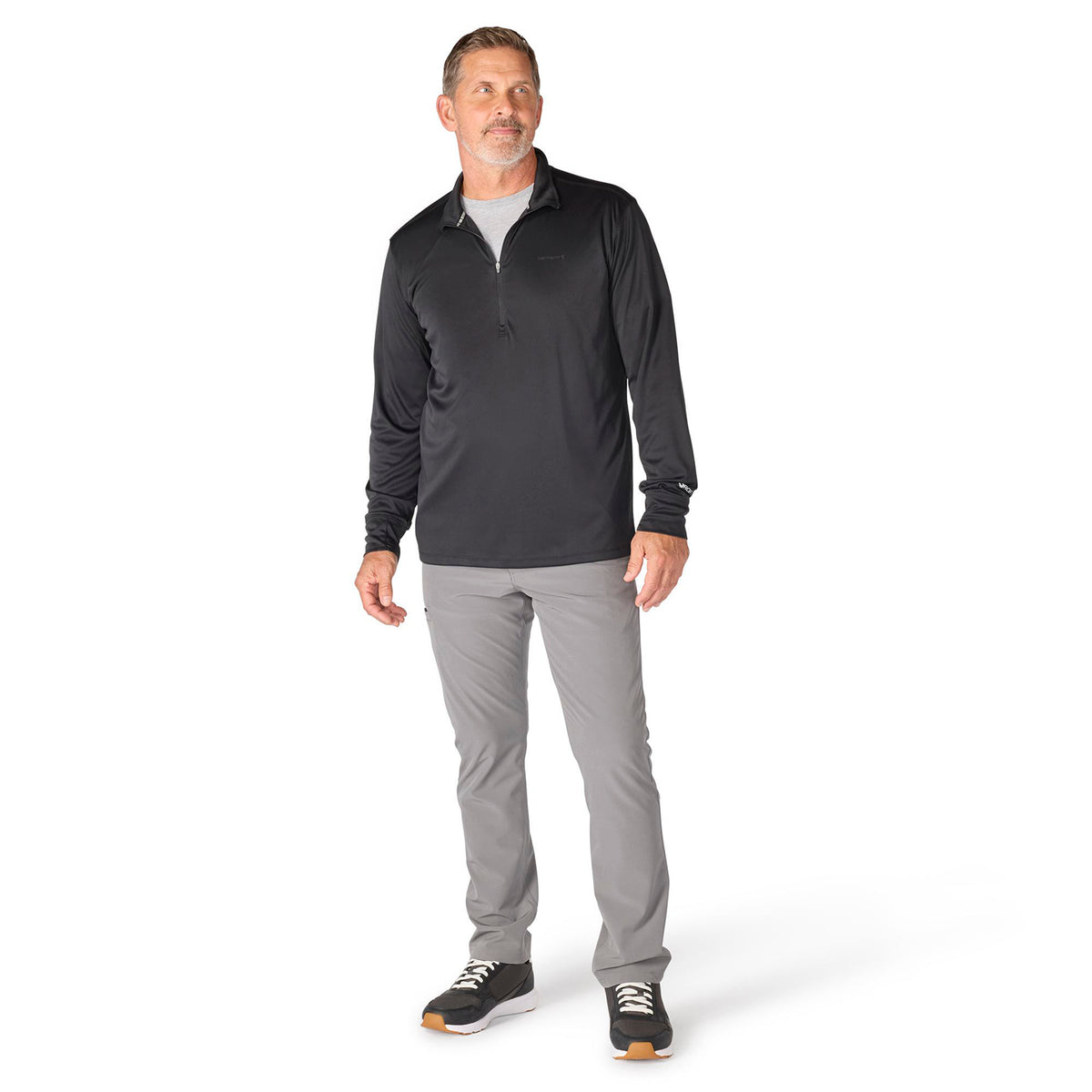 Carhartt Men's Force Sun Defender™ Relaxed 1/2-Zip - Work World - Workwear, Work Boots, Safety Gear