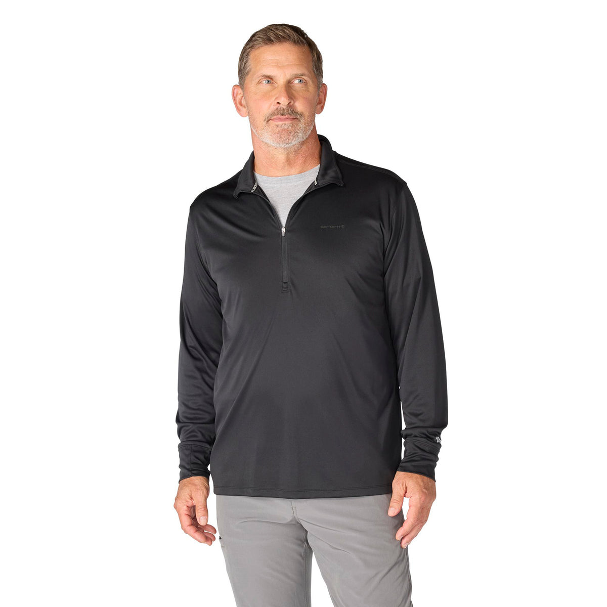 Carhartt Men's Force Sun Defender™ Relaxed 1/2-Zip Shirt Sweatshirts & Hoodies Carhartt