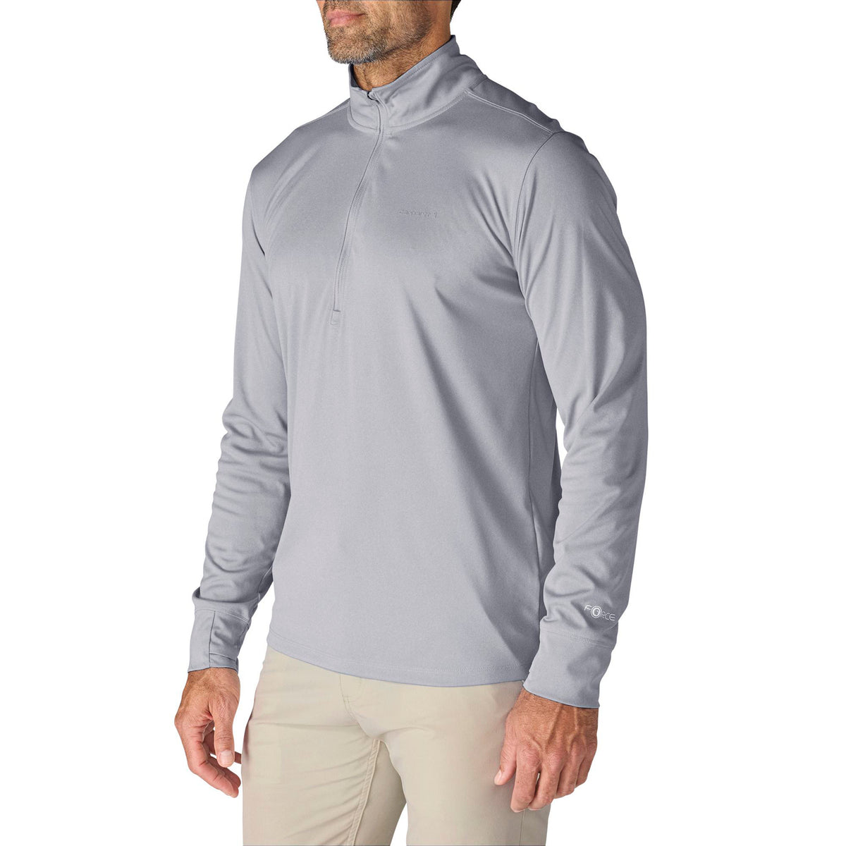 Carhartt Men's Force Sun Defender™ Relaxed 1/2-Zip Shirt Sweatshirts & Hoodies Carhartt