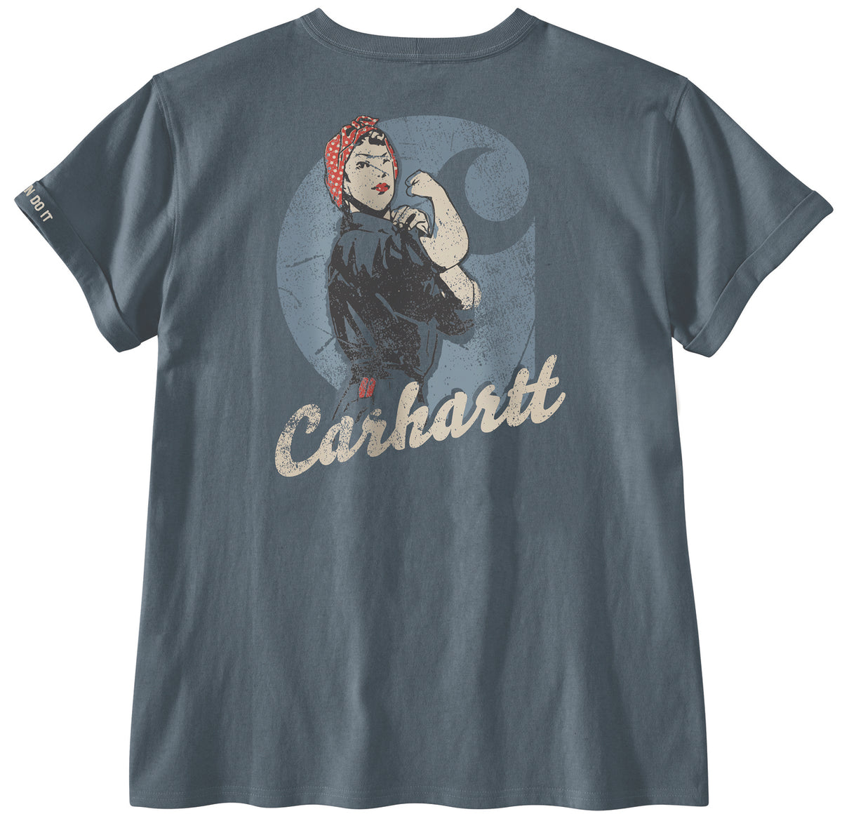 Carhartt Women's Dearborn Loose Rosie Graphic T-Shirt T-Shirts Carhartt Iron Blue 2XL Reg