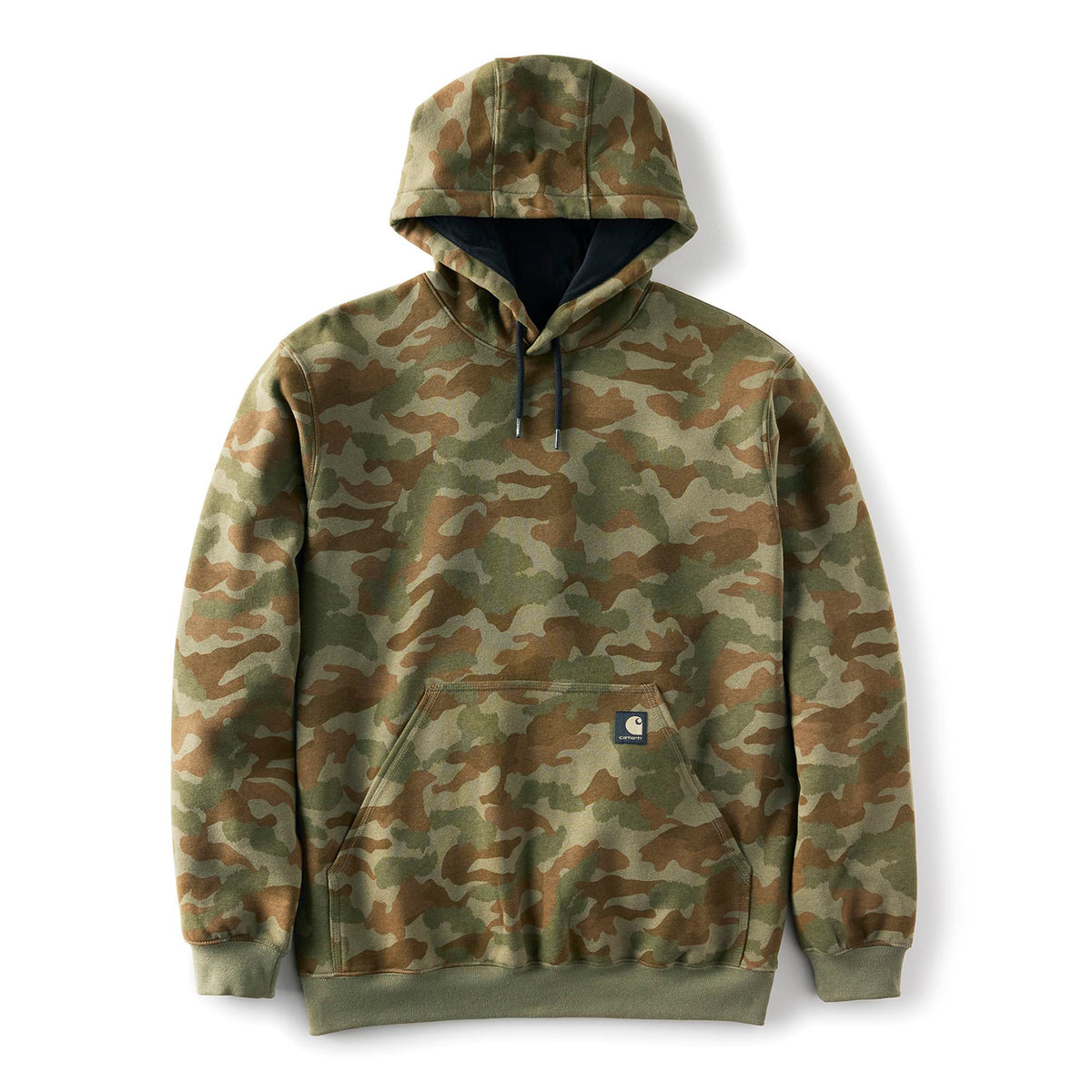 Carhartt Men's Marquette Camo Sweatshirt Sweatshirts & Hoodies Carhartt Army Green Camo 2XL Reg