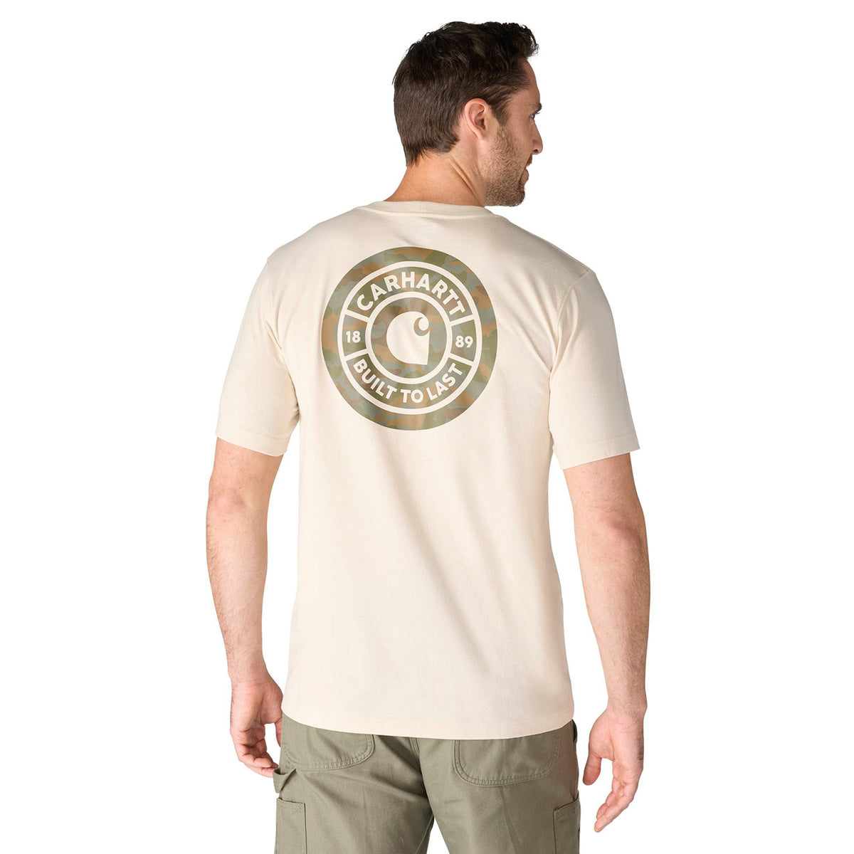 Carhartt Men's Irvine Relaxed Camo Rivet T-Shirt T-Shirts Carhartt
