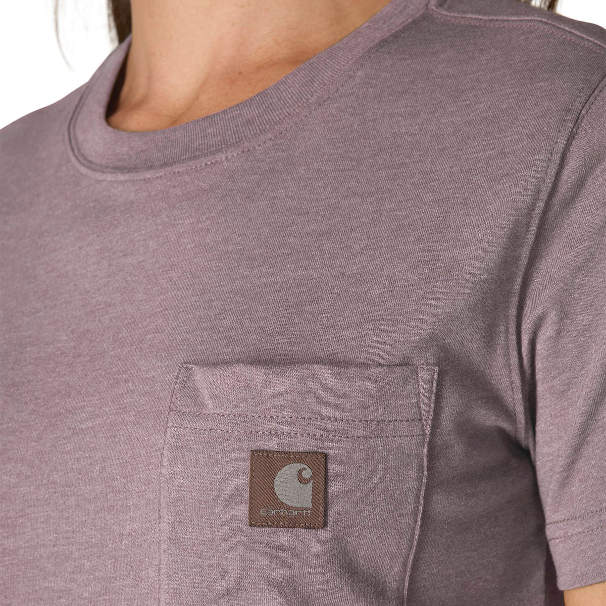 Carhartt Women's Relaxed Fit Lightweight Chest Pocket Short Sleeve T-Shirt T-Shirts Carhartt