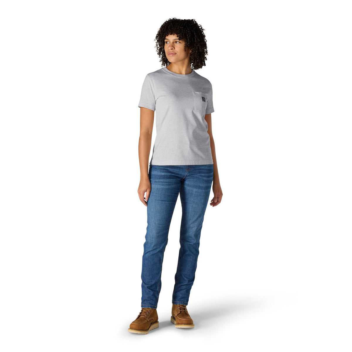 Carhartt Women's Relaxed Fit Lightweight Chest Pocket Short Sleeve T-Shirt T-Shirts Carhartt
