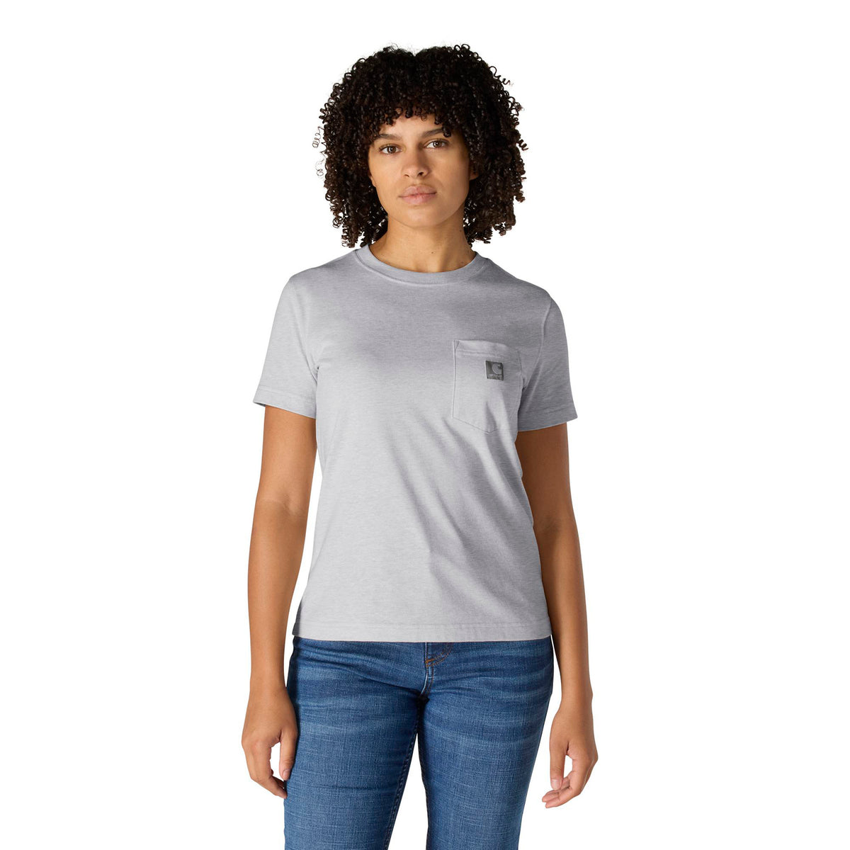 Carhartt Women's Relaxed Fit Lightweight Chest Pocket Short Sleeve T-Shirt T-Shirts Carhartt