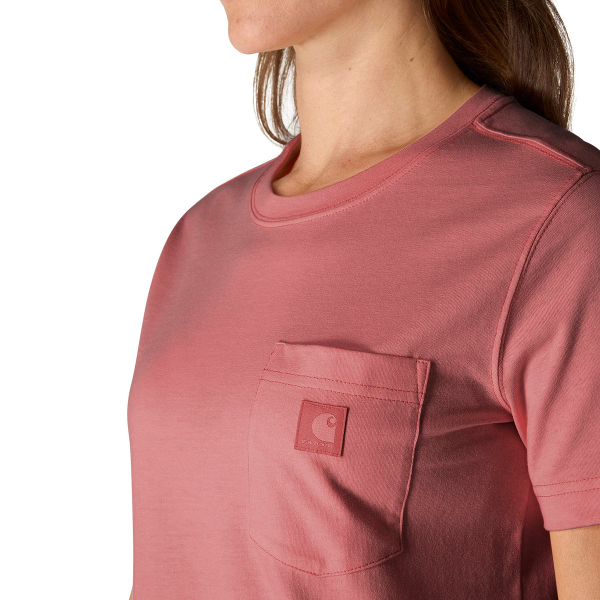Carhartt Women's Relaxed Fit Lightweight Chest Pocket Short Sleeve T-Shirt T-Shirts Carhartt