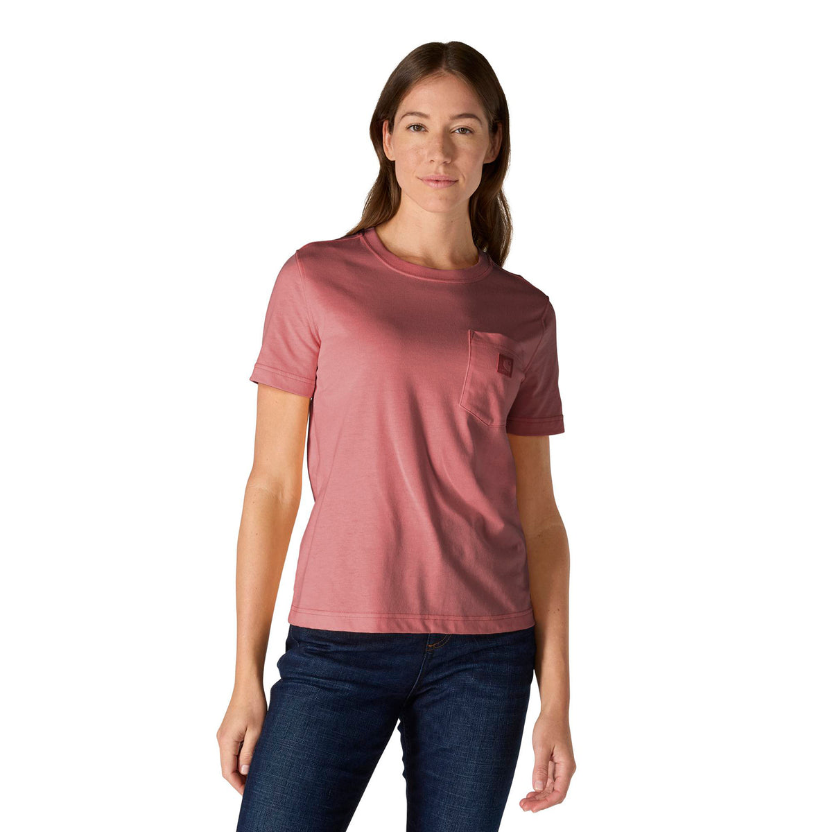 Carhartt Women's Relaxed Fit Lightweight Chest Pocket Short Sleeve T-Shirt T-Shirts Carhartt