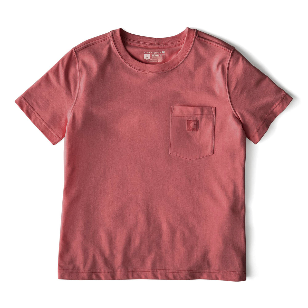 Carhartt Women's Relaxed Fit Lightweight Chest Pocket Short Sleeve T-Shirt T-Shirts Carhartt Light Amber 2XL Reg