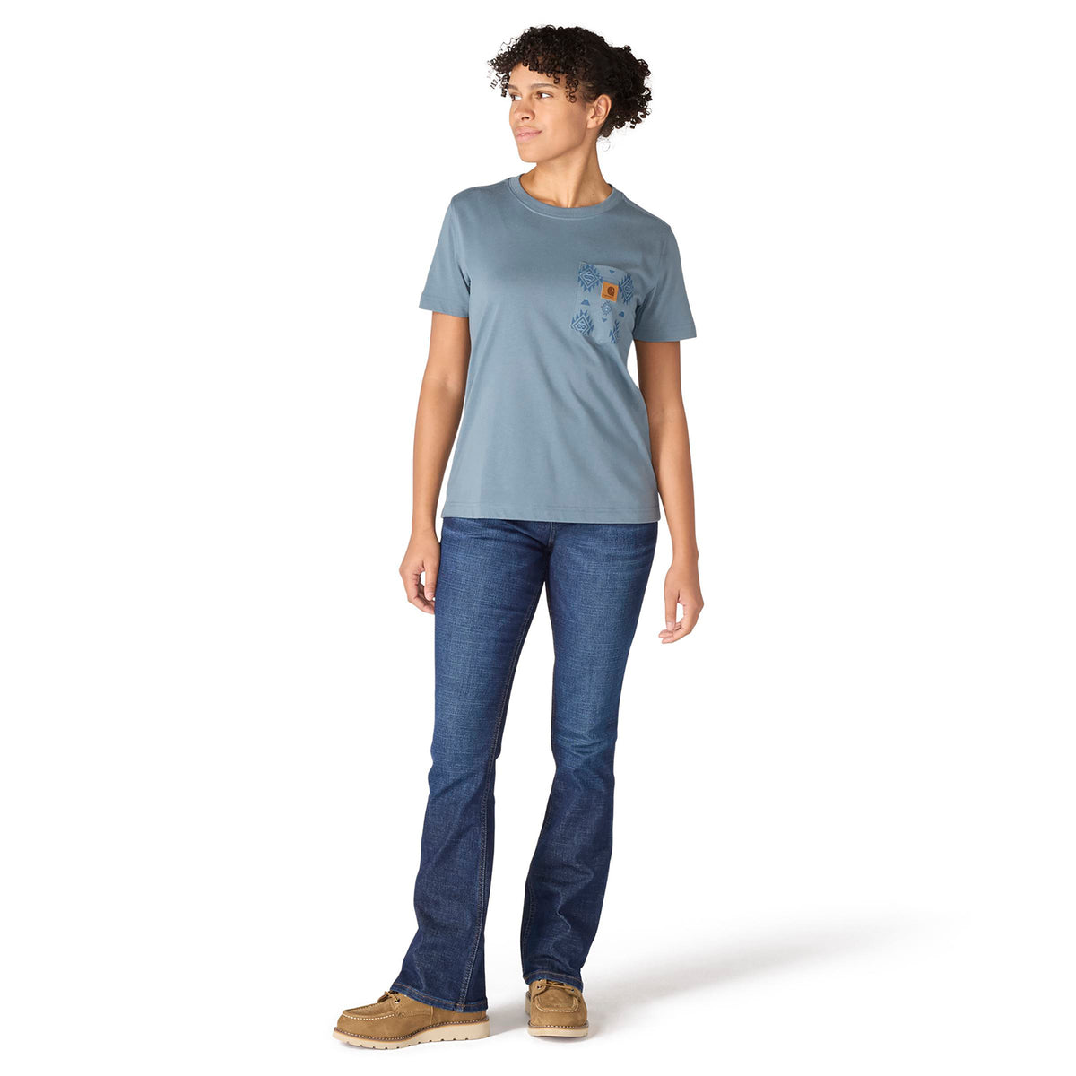 Carhartt Women's Irvine Relaxed Bethany Yellowtail T-Shirt T-Shirts Carhartt