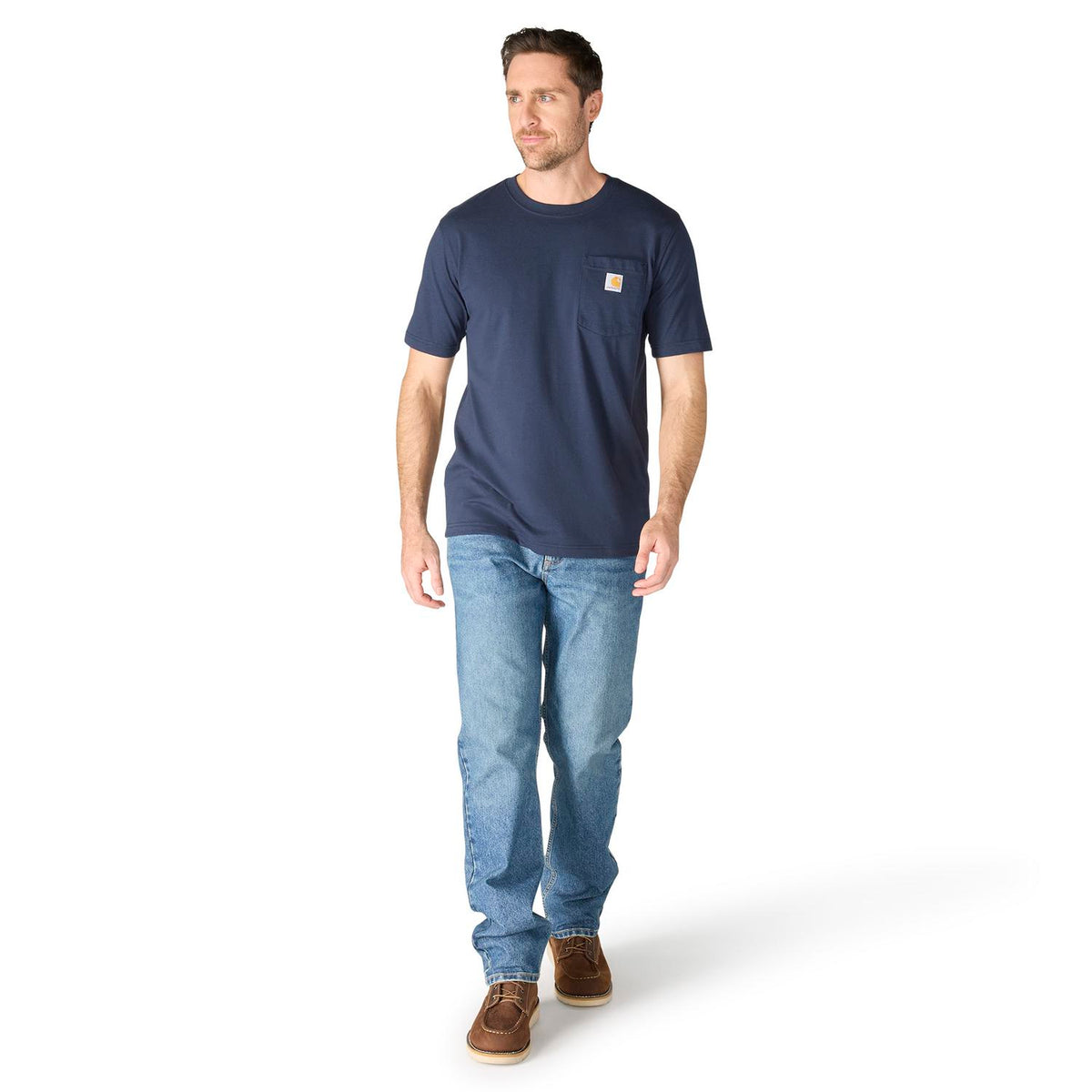 Carhartt Men's Irvine Relaxed C Logo T-Shirt T-Shirts Carhartt