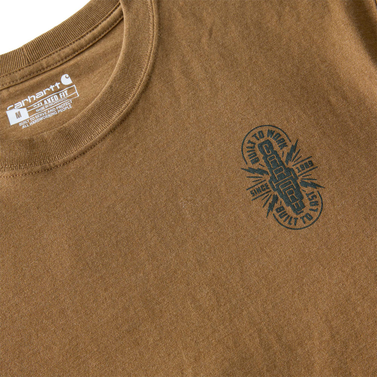 Carhartt Men's Irvine Relaxed Built T-Shirt T-Shirts Carhartt