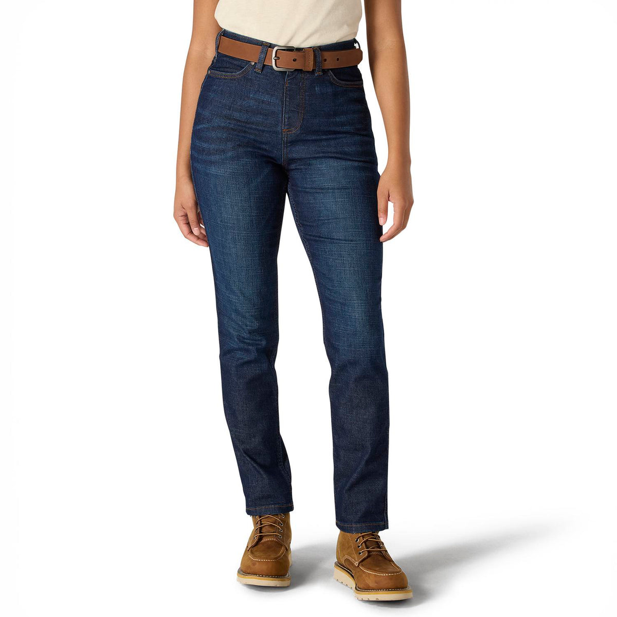 Carhartt Women's Mason Pull-On Jean Pants Carhartt Downpour 0 Reg