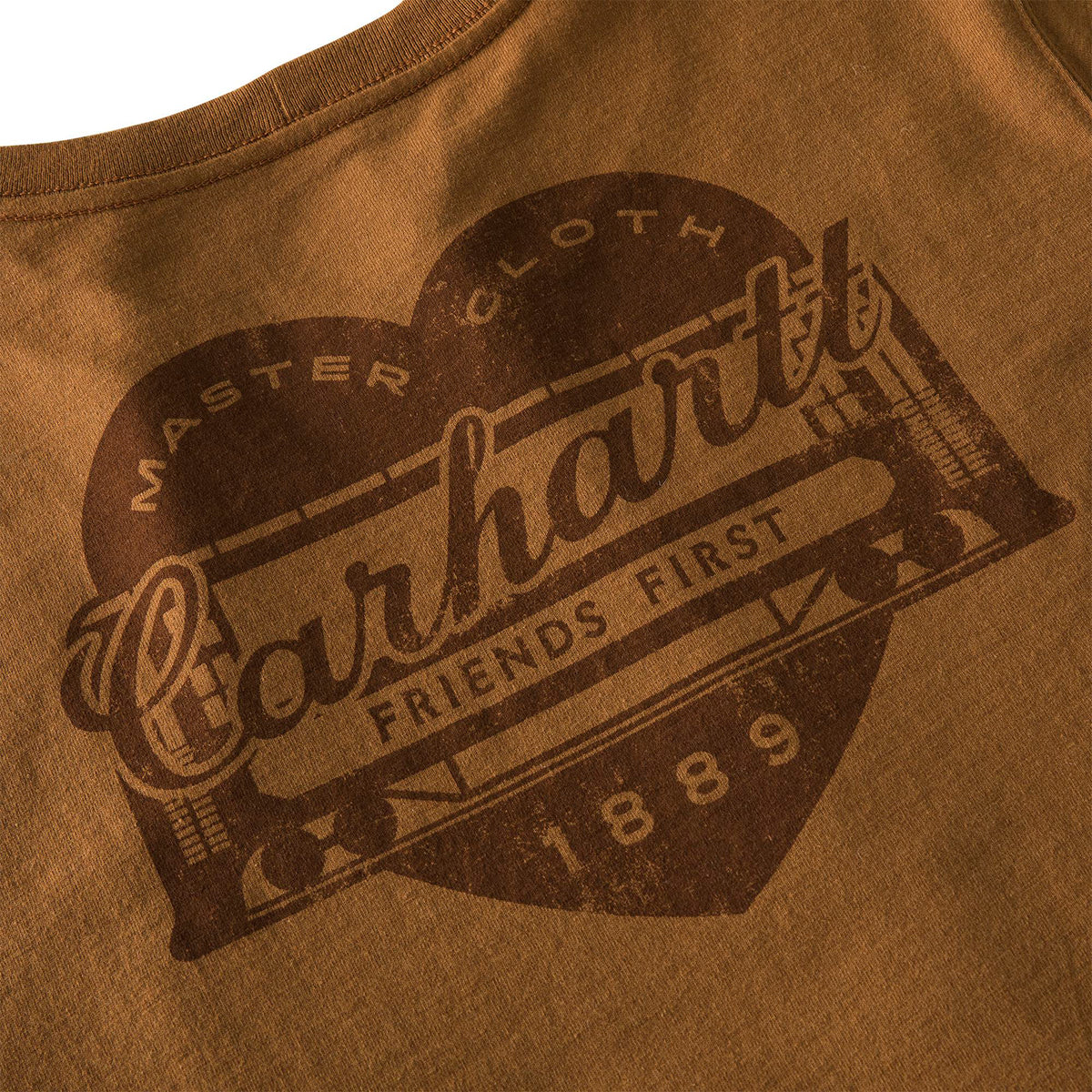 Carhartt Women's Irvine Relaxed Heritage Heart T-Shirt T-Shirts Carhartt
