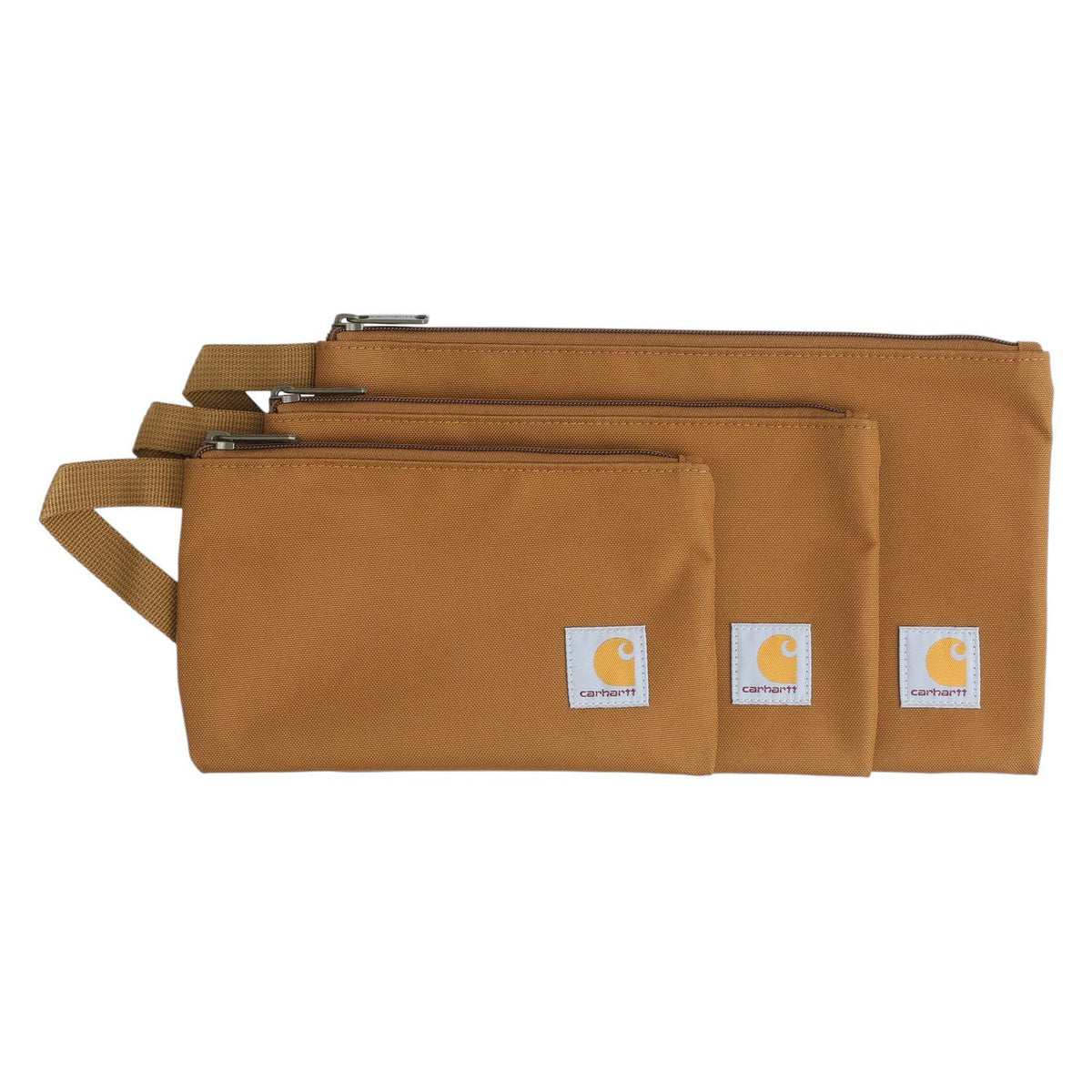 Carhartt Zippered Utility Pouch Set Tool Bags Carhartt Carhartt Brown OS