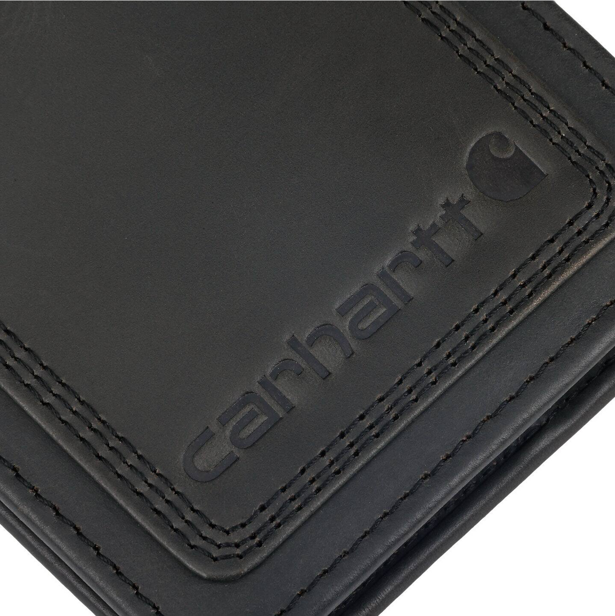 Carhartt Leather Triple-Stitched Passcase Wallets Carhartt